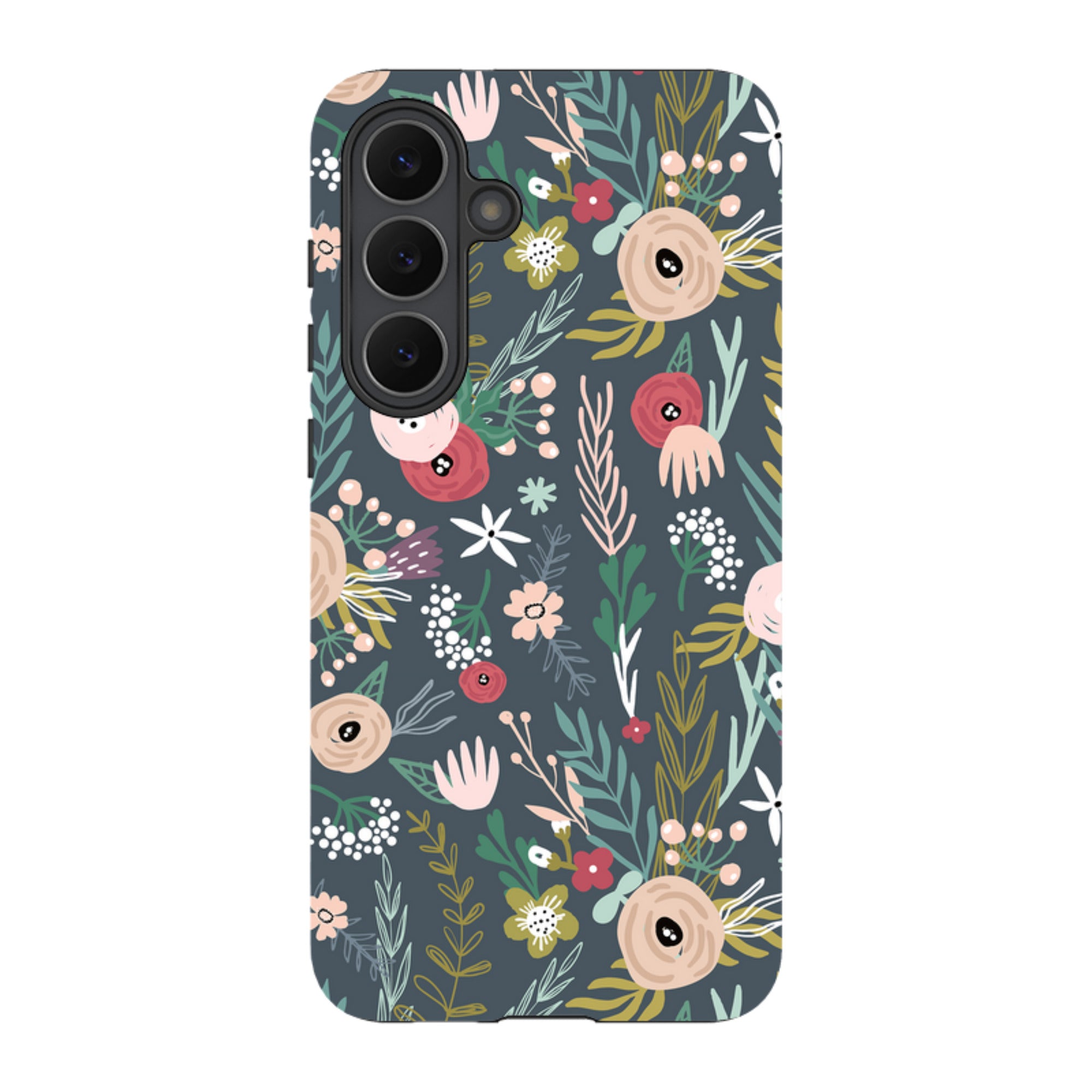 Samsung Tough Case - Winter Scandi Floral
