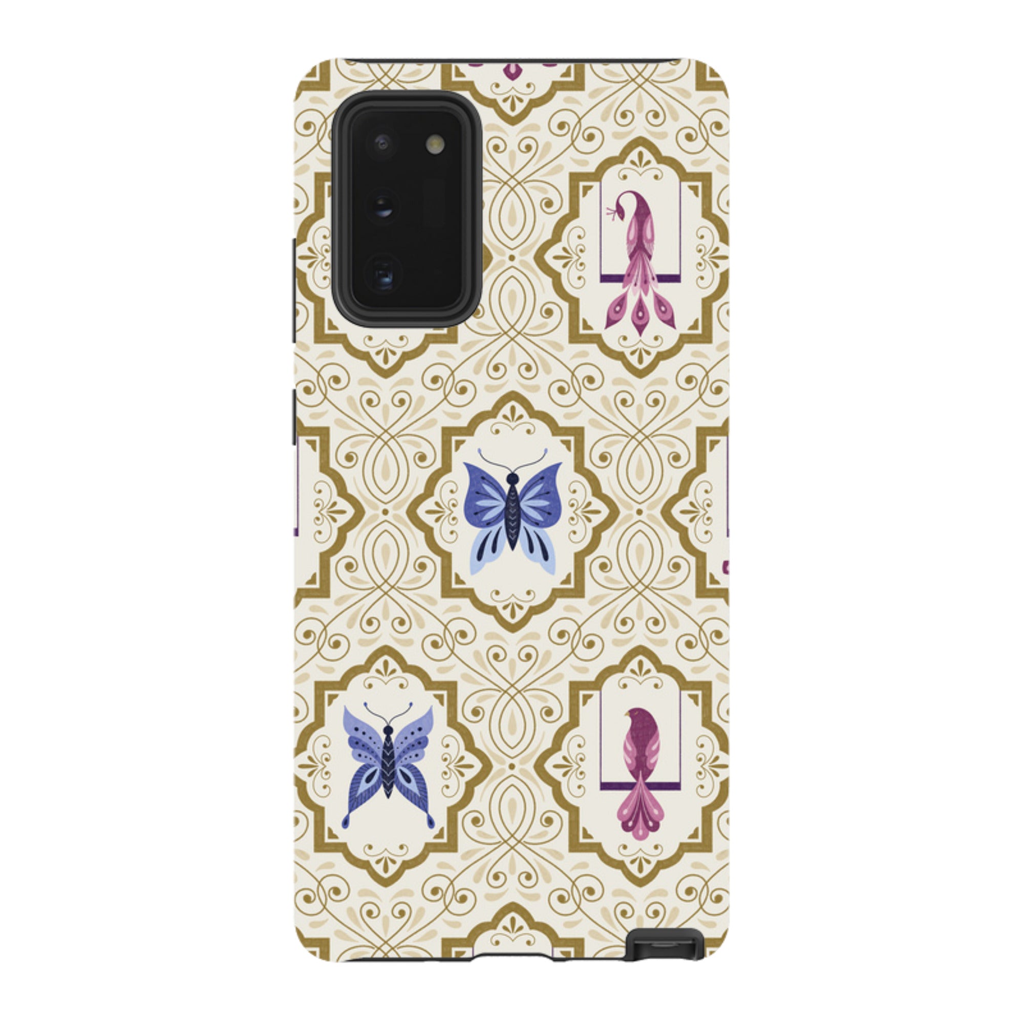 Samsung Tough Case - Wingframes Ivory By Jenny Zemanek