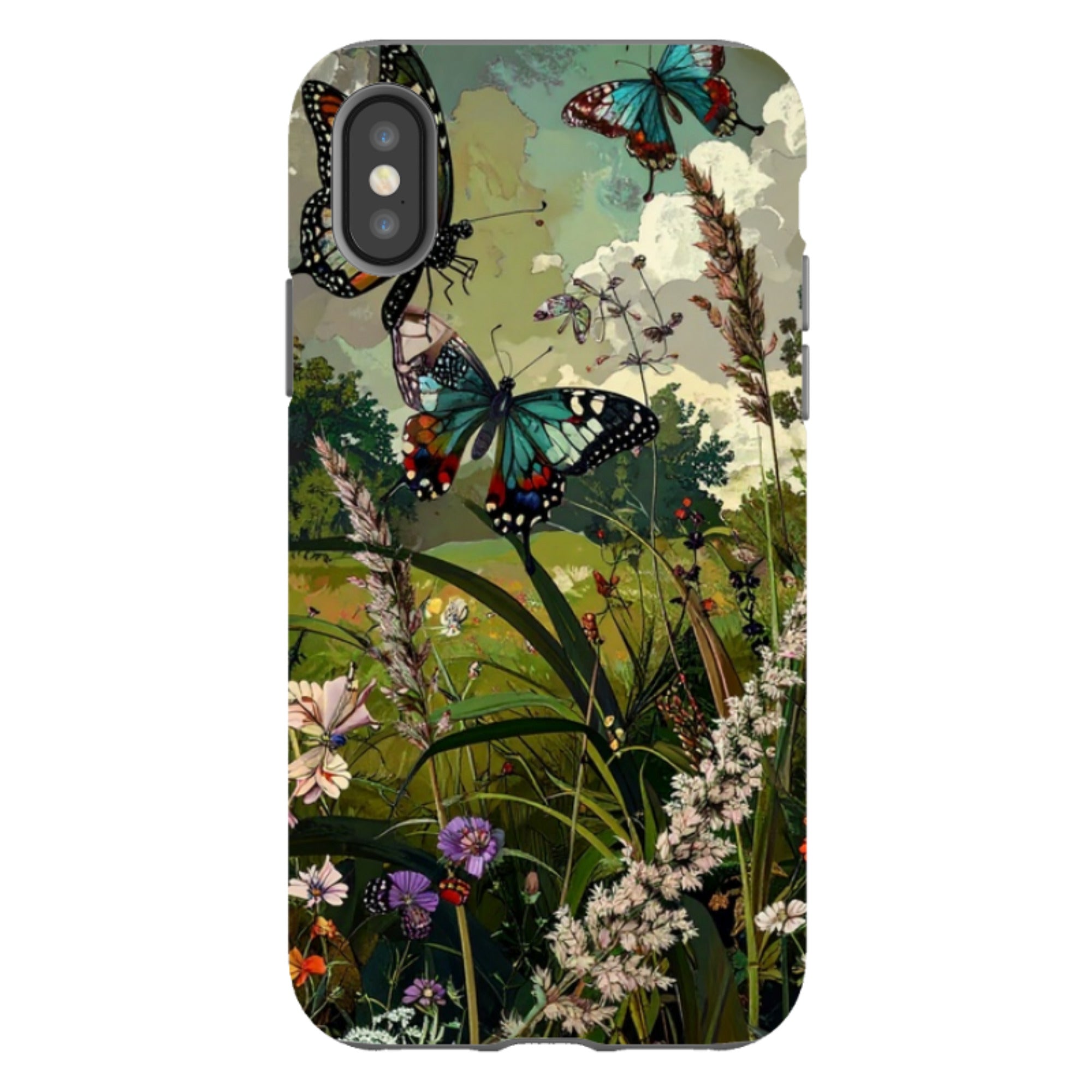 iPhone Tough Case - Green Vyne Tall Grass