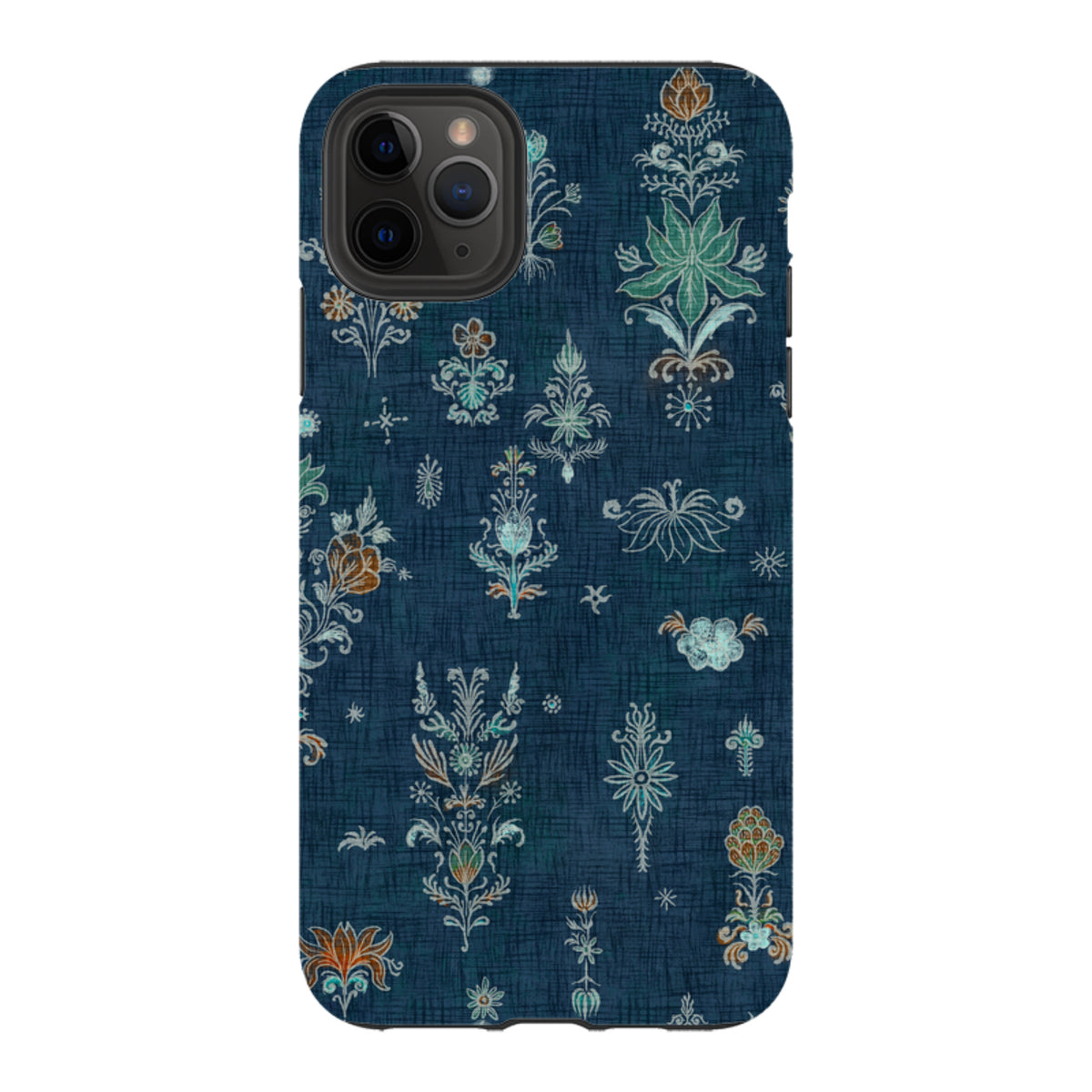 iPhone Tough Case - Jewel Spirit - Navy Rust By Katherine Quinn