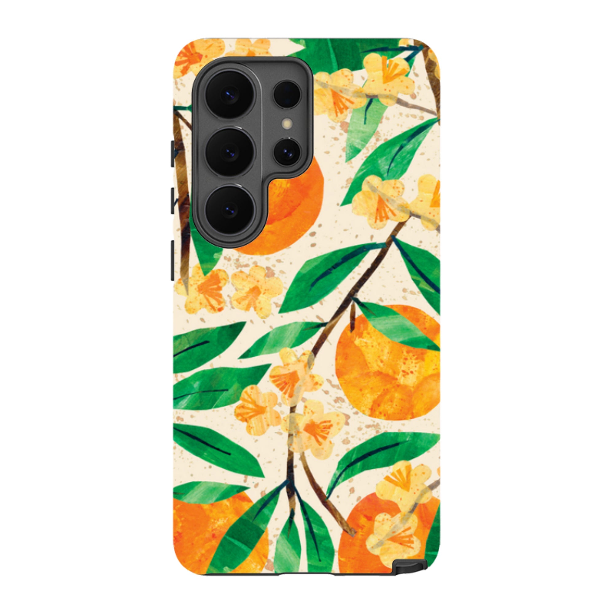 Samsung Tough  Case - Orange Blossom By Tracey English