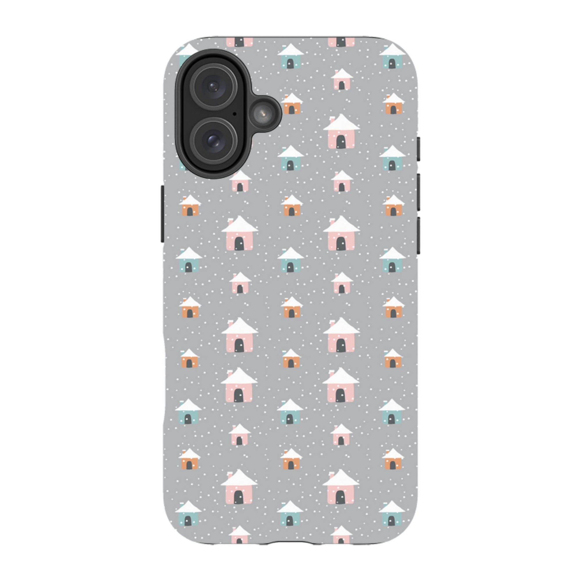 iPhone Tough Case - House Pattern