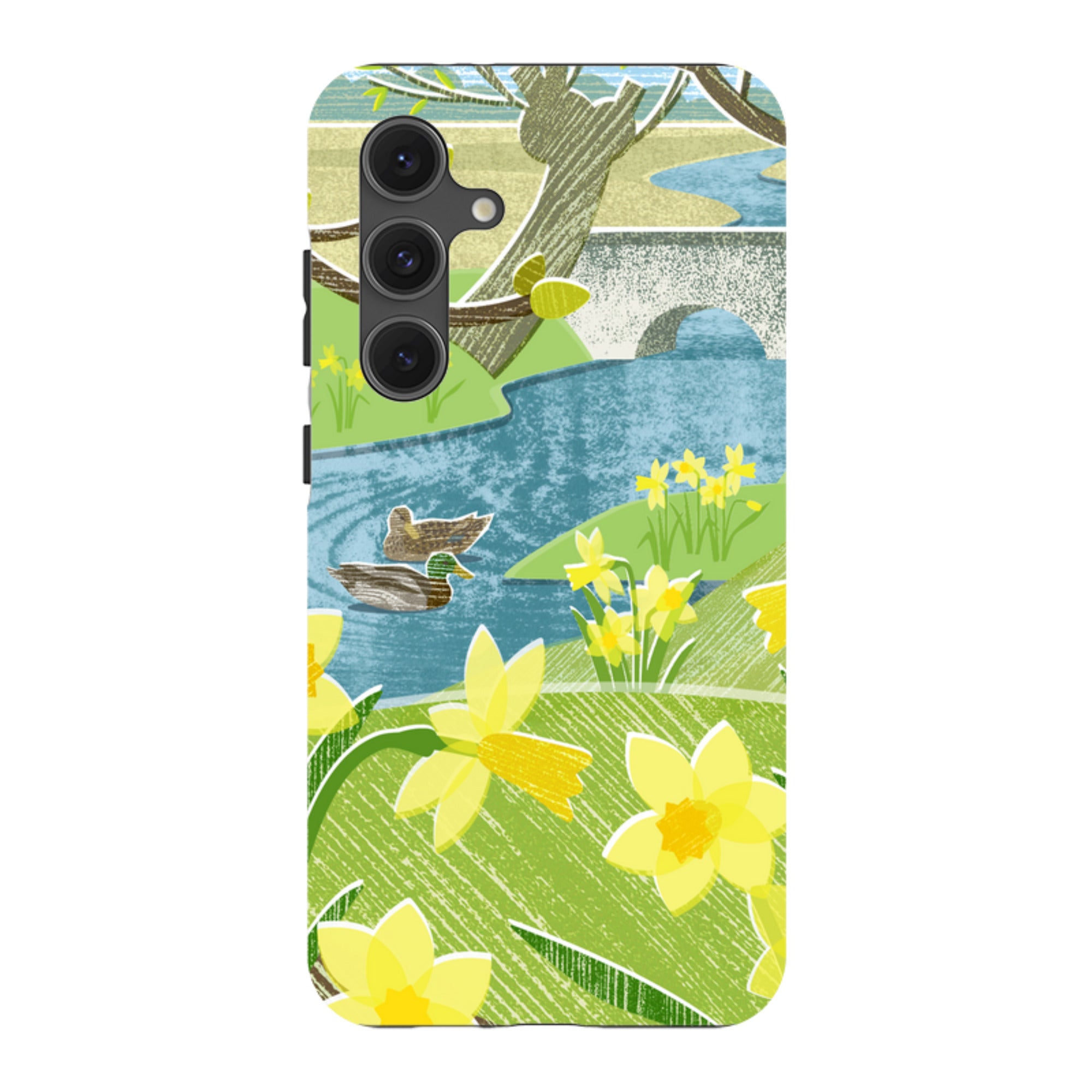 Samsung Tough Case - Daffs And Ducks By Liane Payne