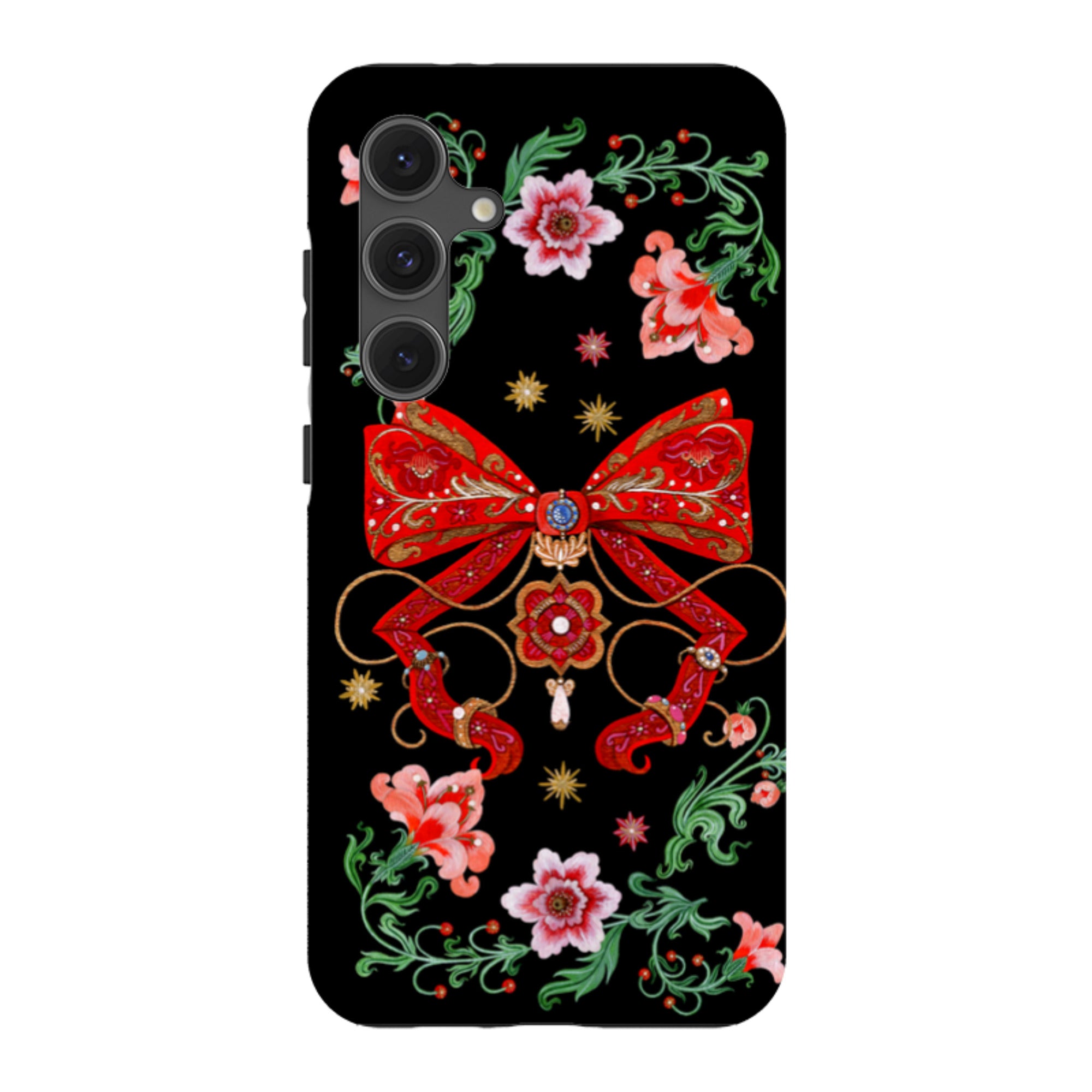 Samsung Tough  Case - Five Gold Ring By Maria Matos