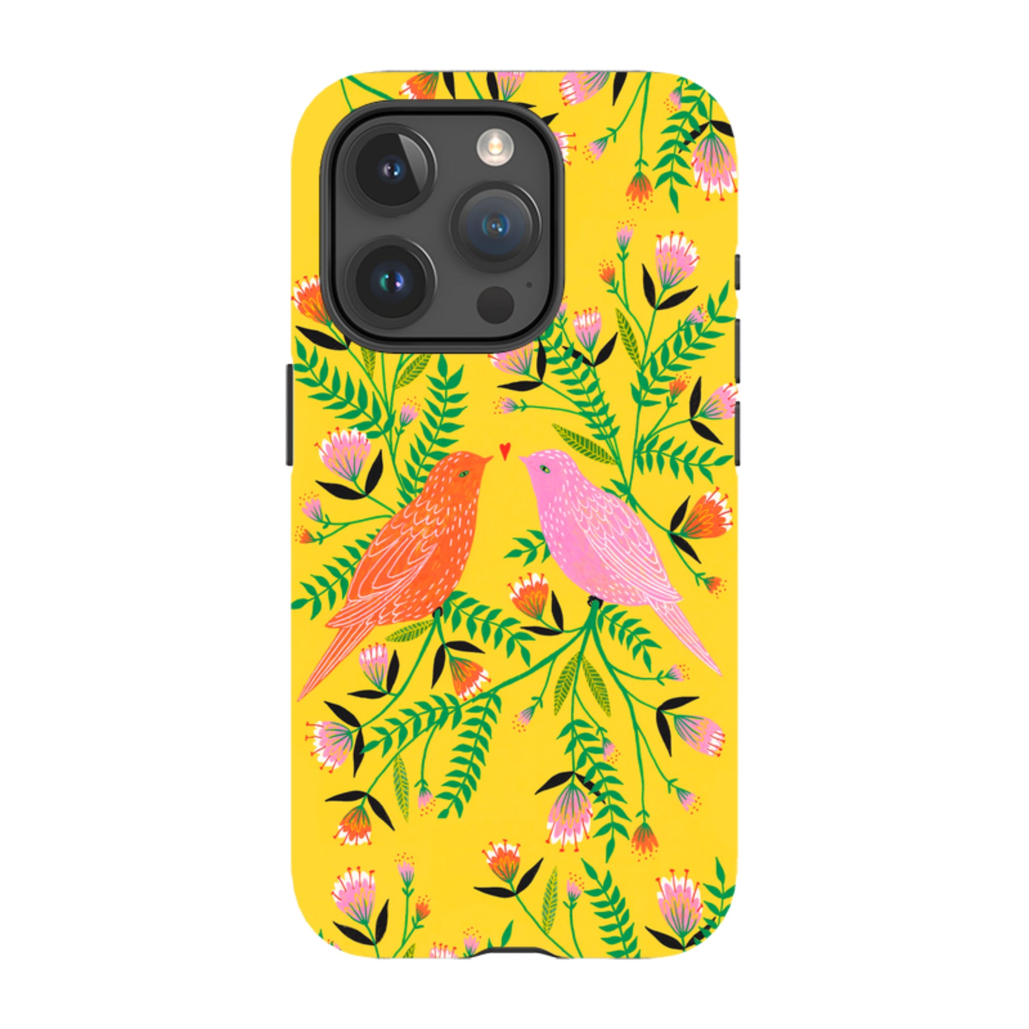 iPhone Tough Case - Love Birds By Lee Foster Wilson