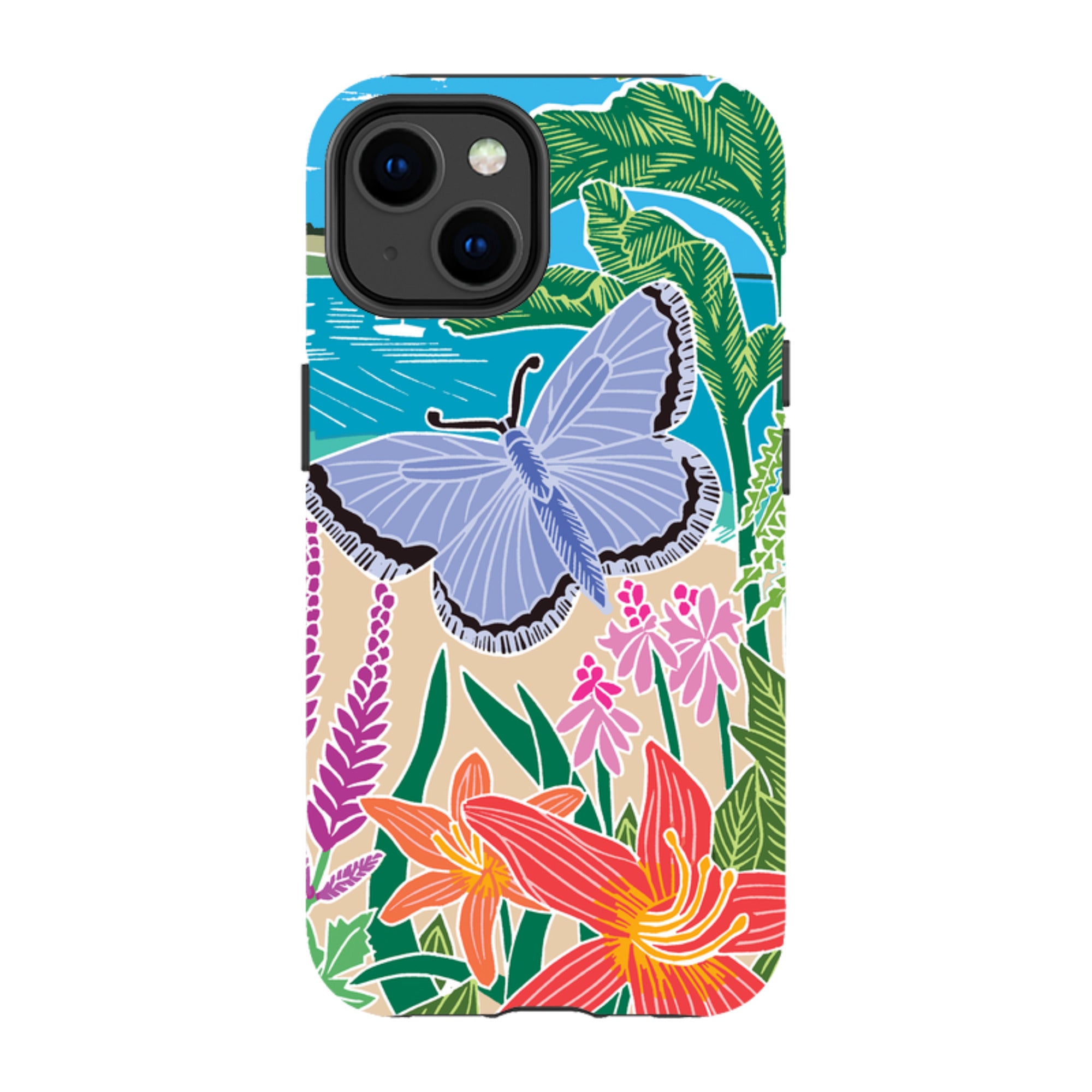 iPhone Tough Case - Trebah Garden By Kate Heiss
