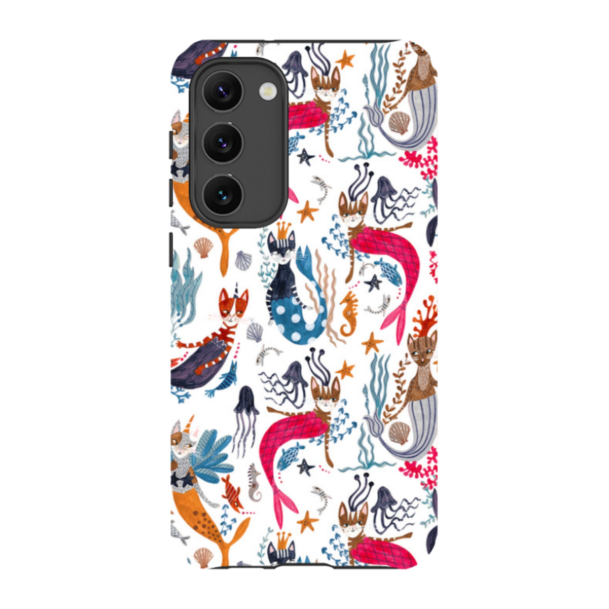 Samsung Tough Case - Cat-Fish By Caroline Bonne Muller