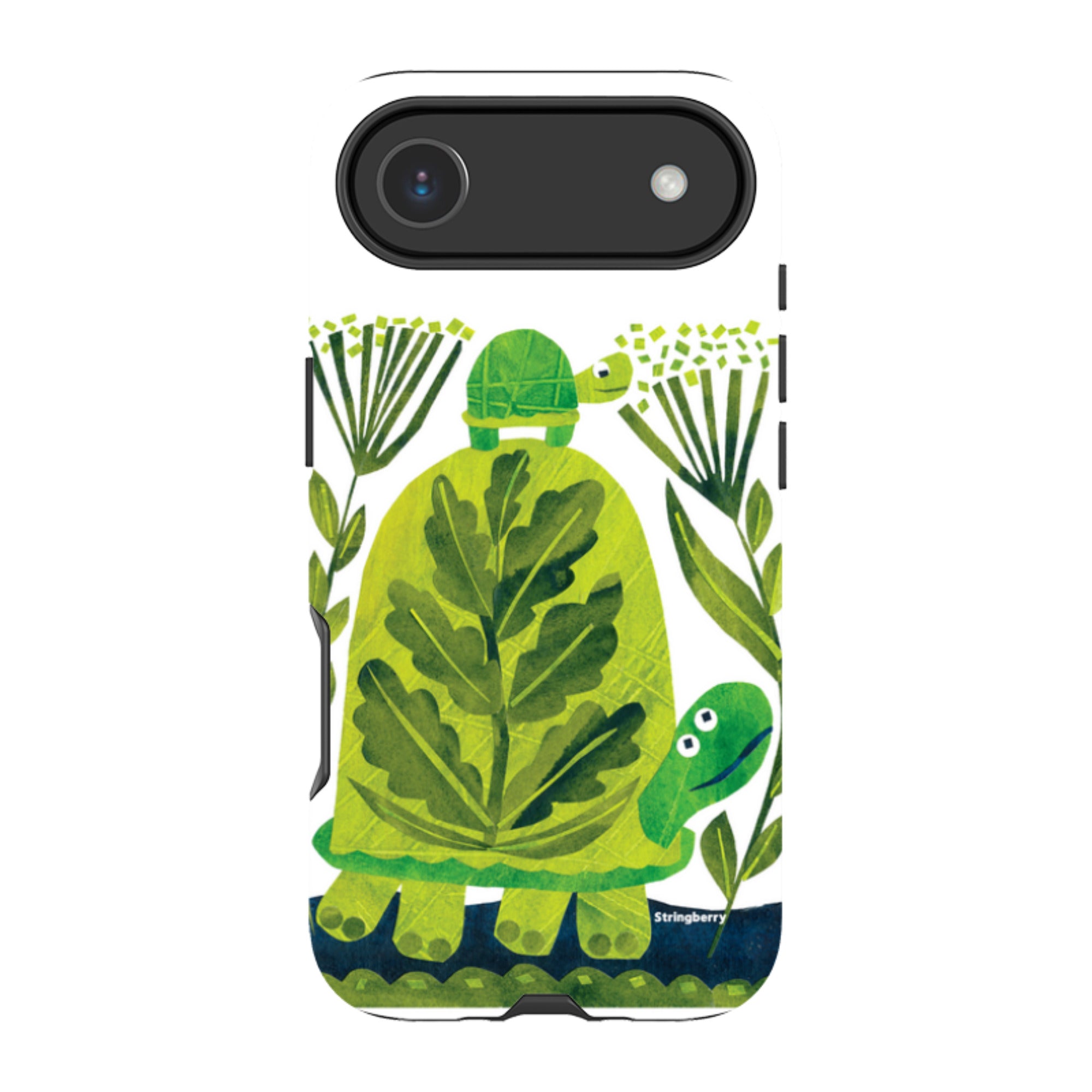 iPhone MagSafe Tough Case - Folk Tortoise By Tracey English