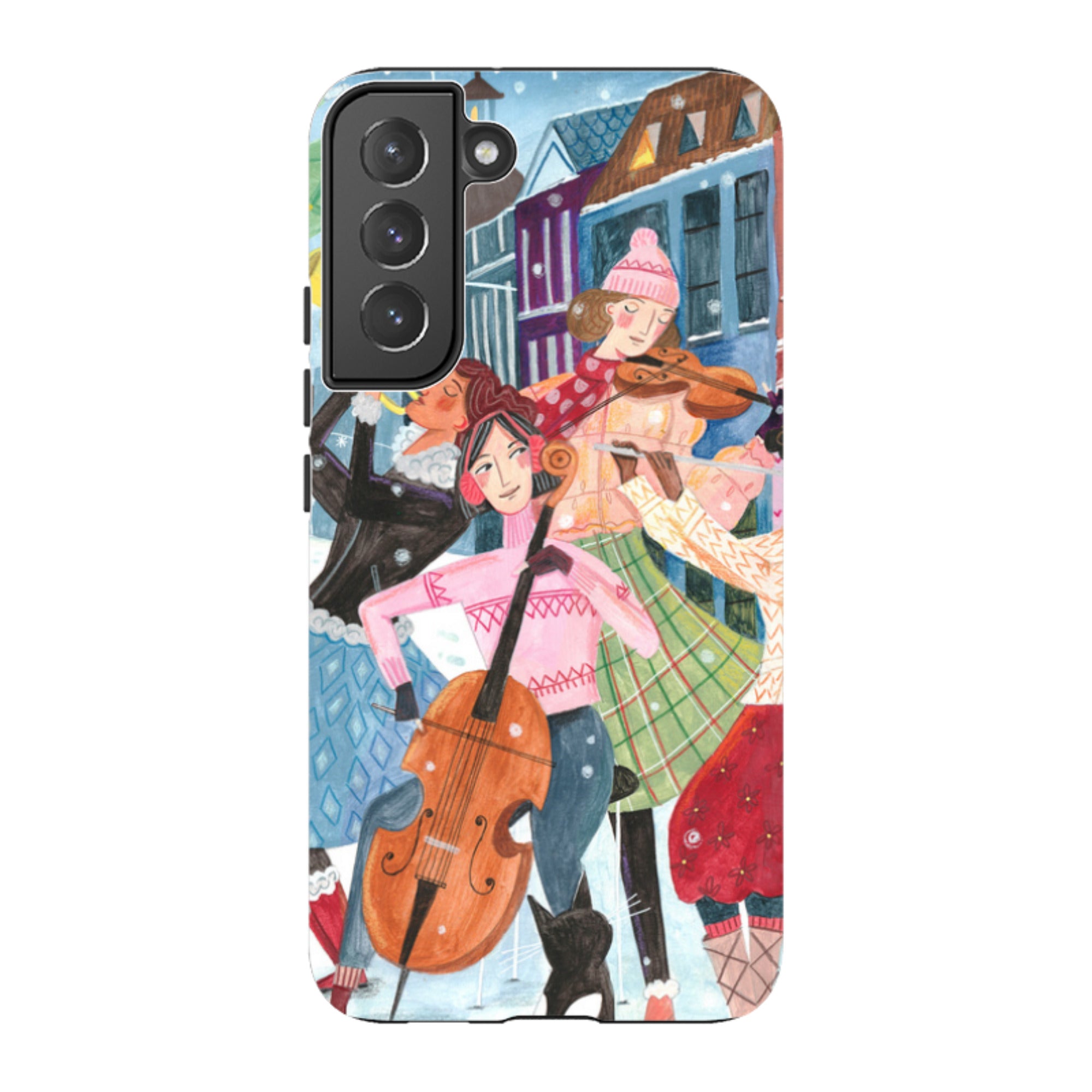 Samsung Tough Case - Musical Winter By Caroline Bonne Muller