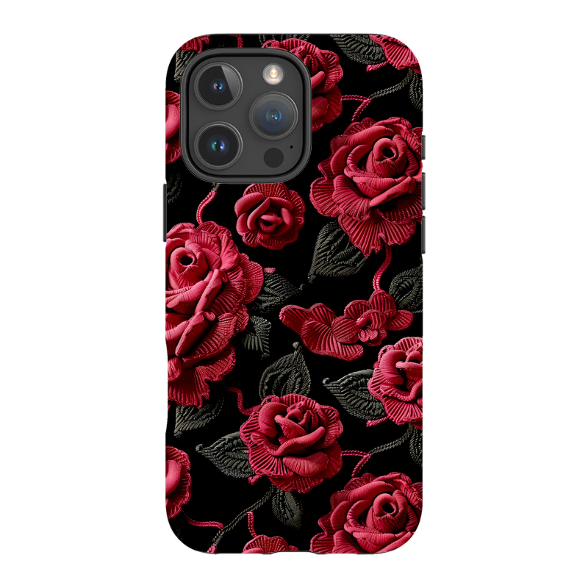 iPhone MagSafe Tough Case - Dark Roses
