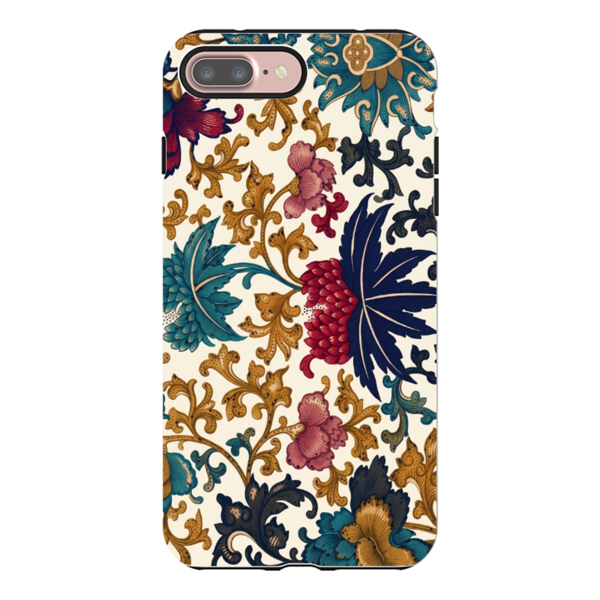 iPhone Tough Case - Vintage Damask Floral