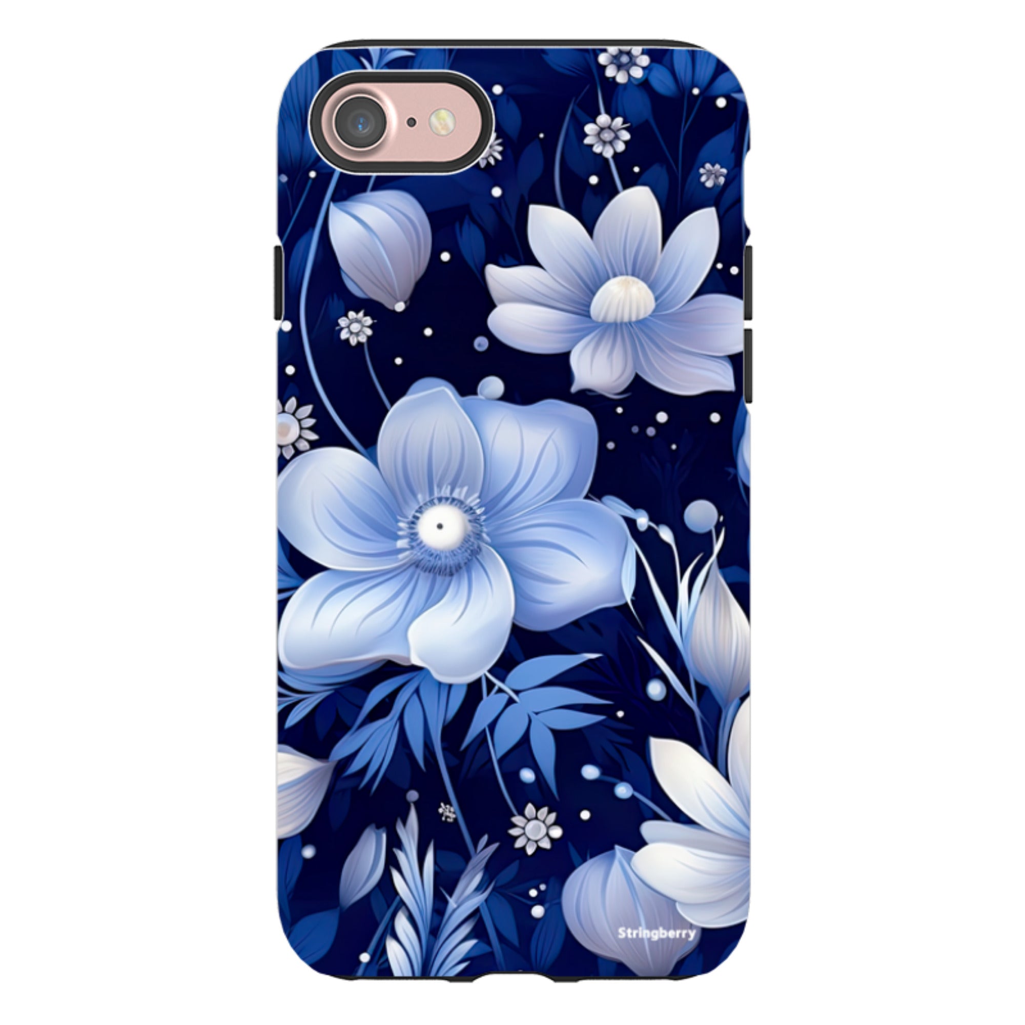 iPhone Tough Case - Blue Nutberry IV