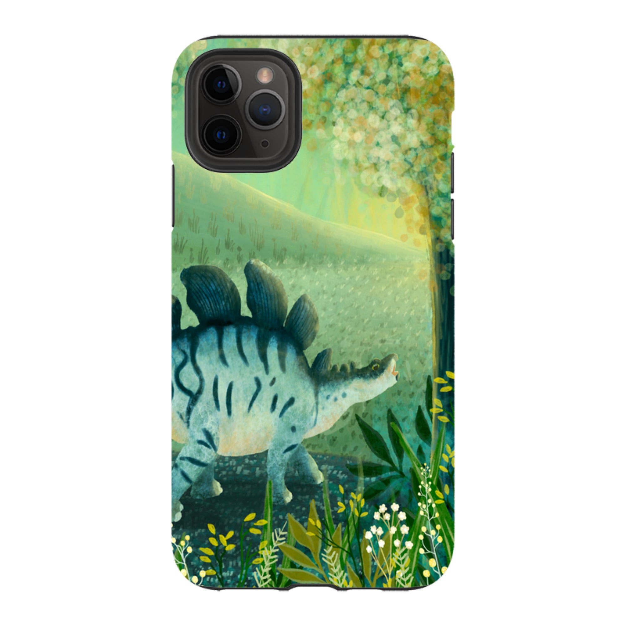 iPhone Tough Case - Dino Park By Katherine Quinn
