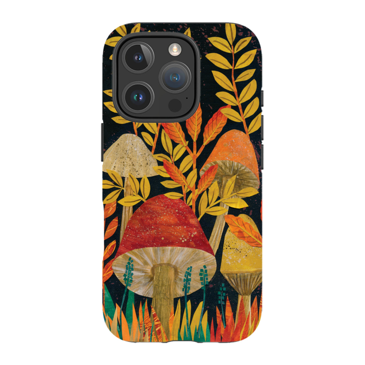 iPhone MagSafe Tough Case - Mushrooms By Tracey English