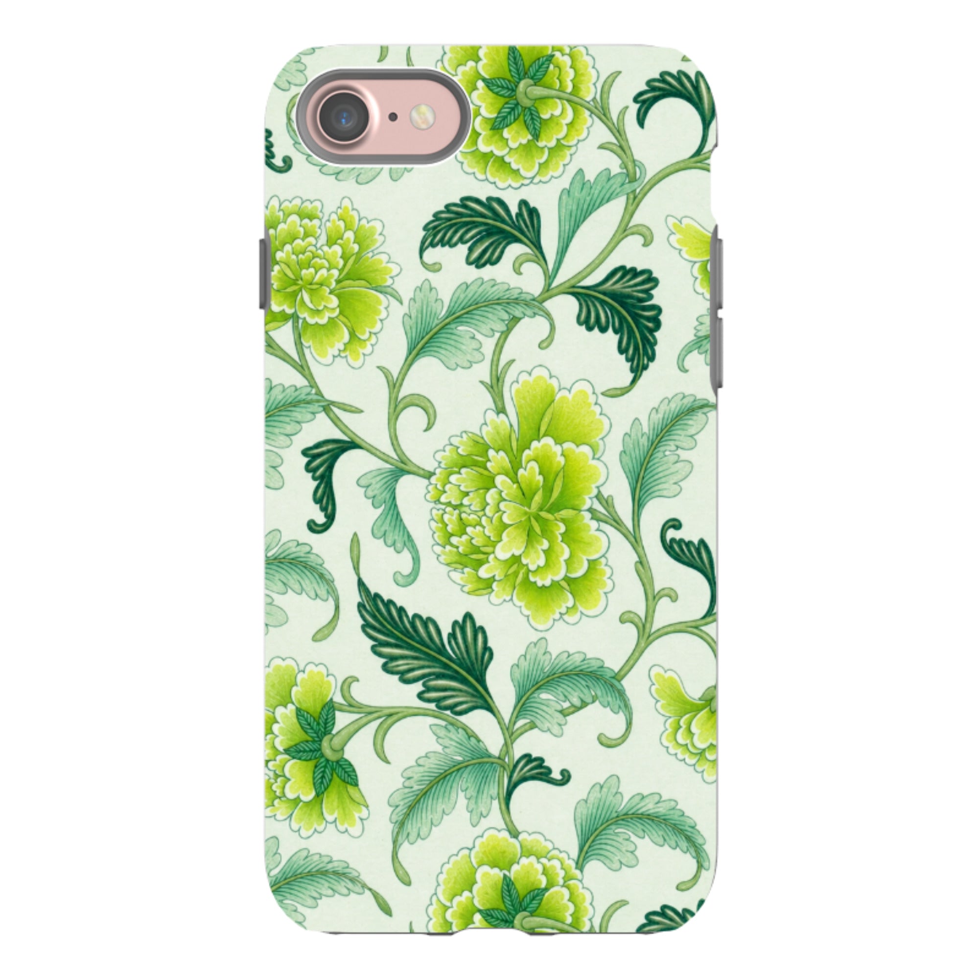 iPhone Tough Case - Sage Green Chinoiserie