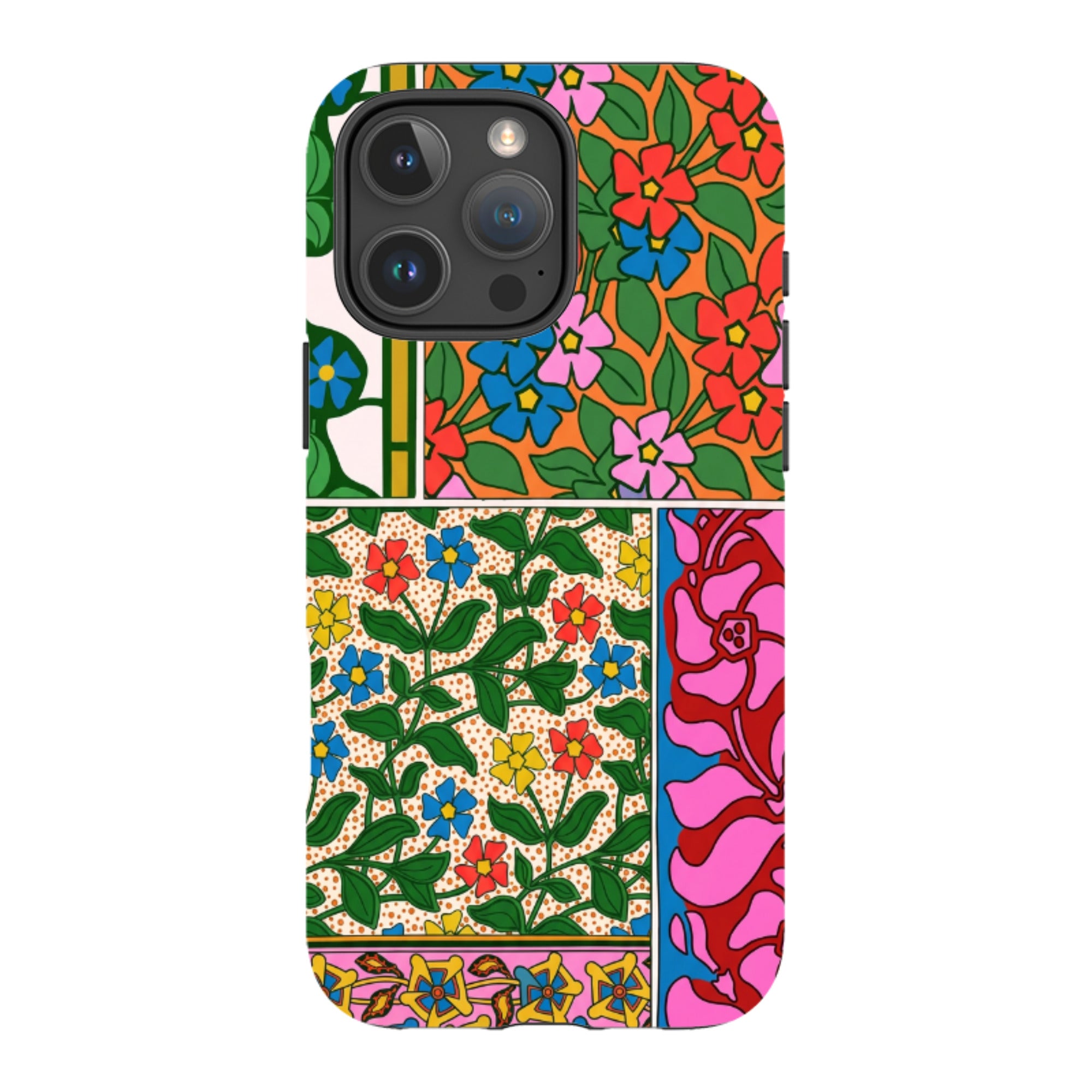 iPhone MagSafe Tough Case - Vintage Wildflowers