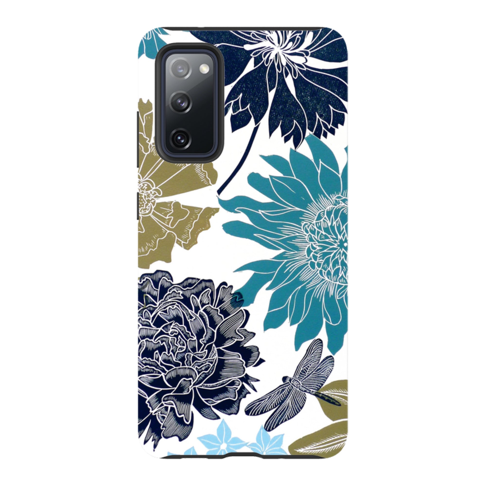 Samsung Tough Case - Cottage Garden Dragonfly By Kate Heiss