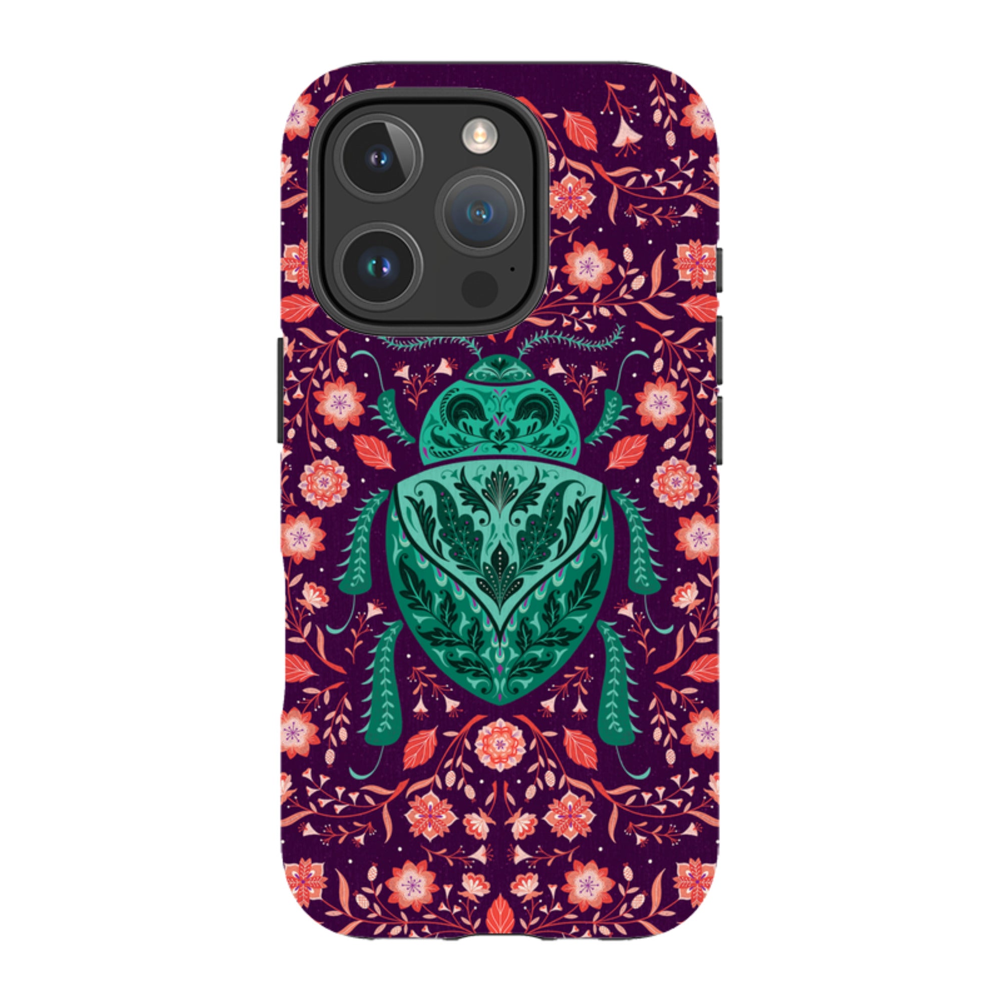iPhone Tough Case - Beetle By Jenny Zemanek