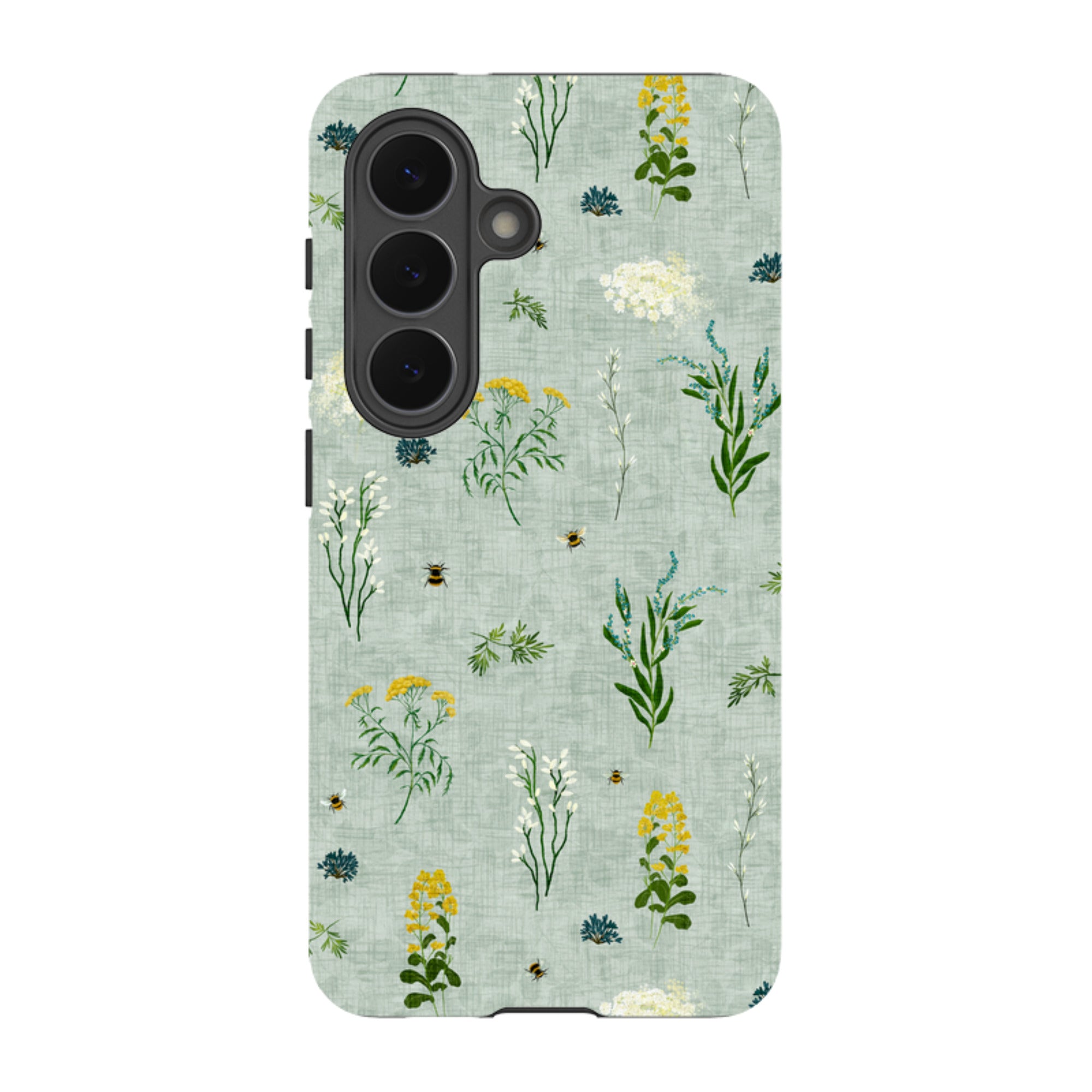 Samsung Tough  Case - Song Bird Florals and Bees By Katherine Quinn