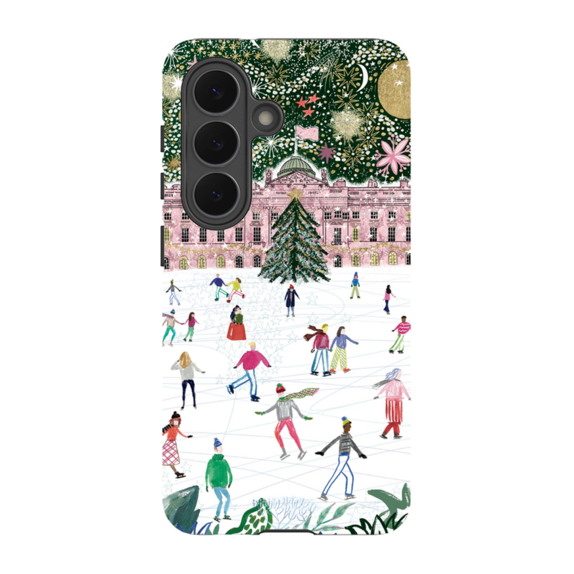 Samsung Tough Case - Skating At Somerset House By Emma Frances Grant