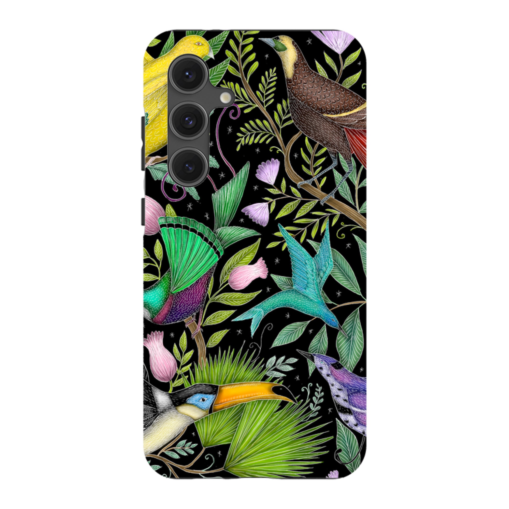Samsung Tough Case - Exotic Birds By Catherine Rowe