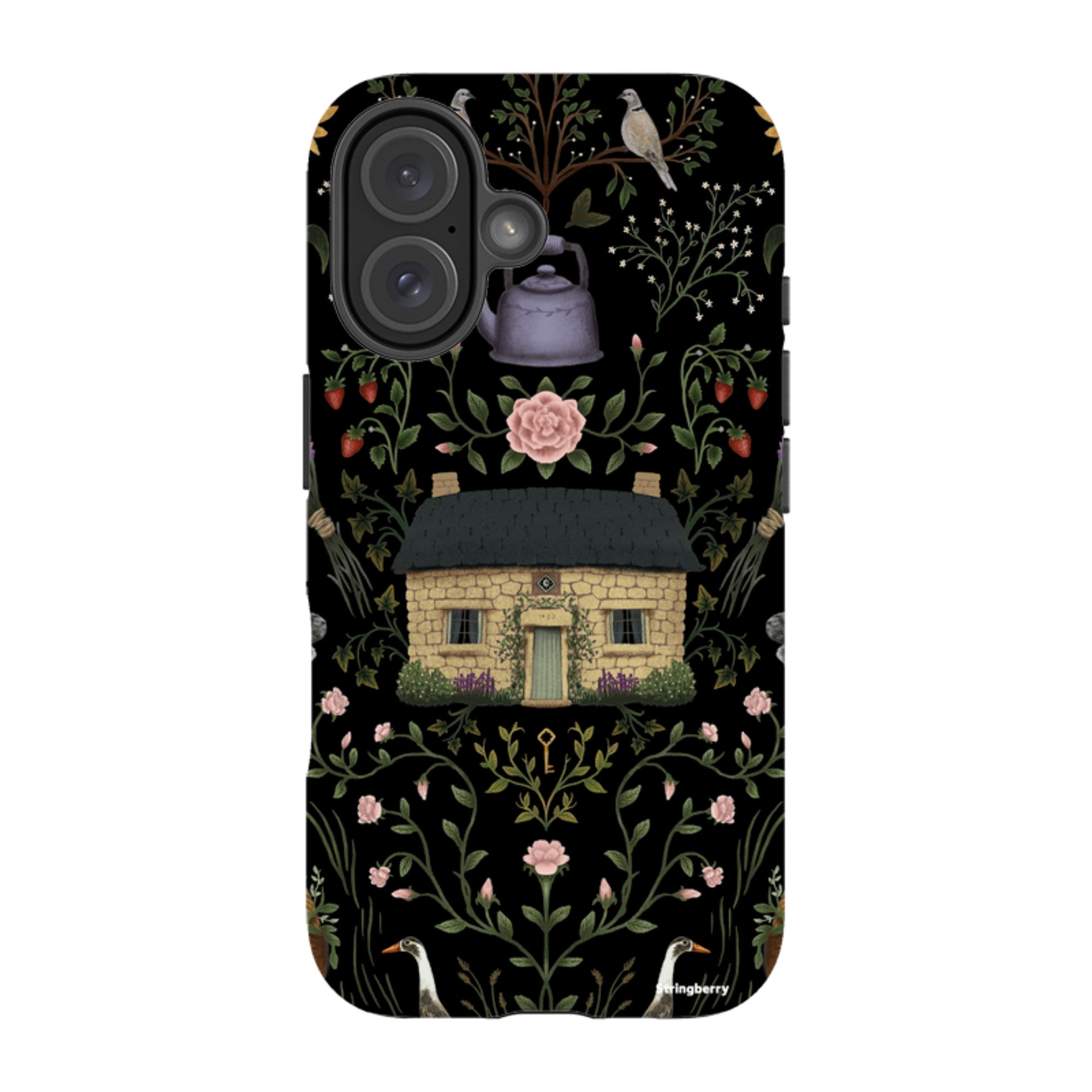 iPhone Tough Case - Cottage By Anna Stead