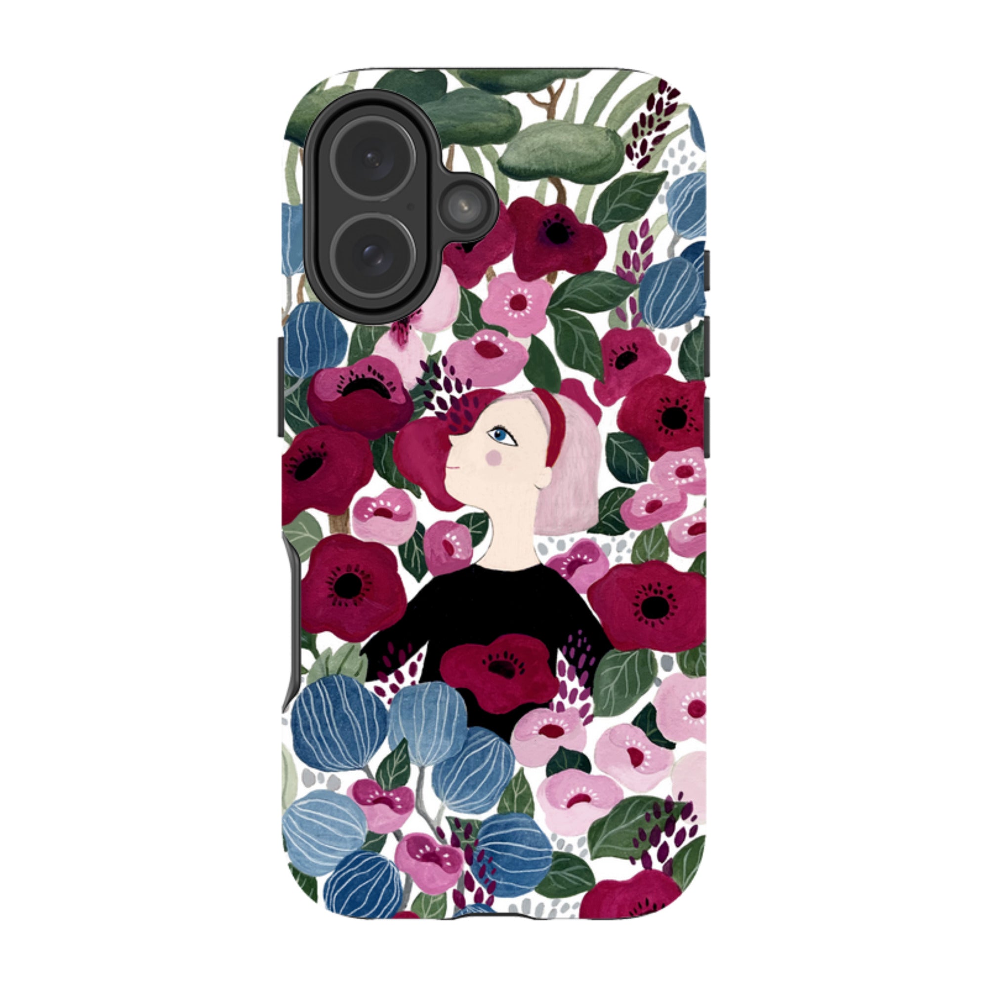 iPhone Tough Case - Flower Garden By Bex Parkin