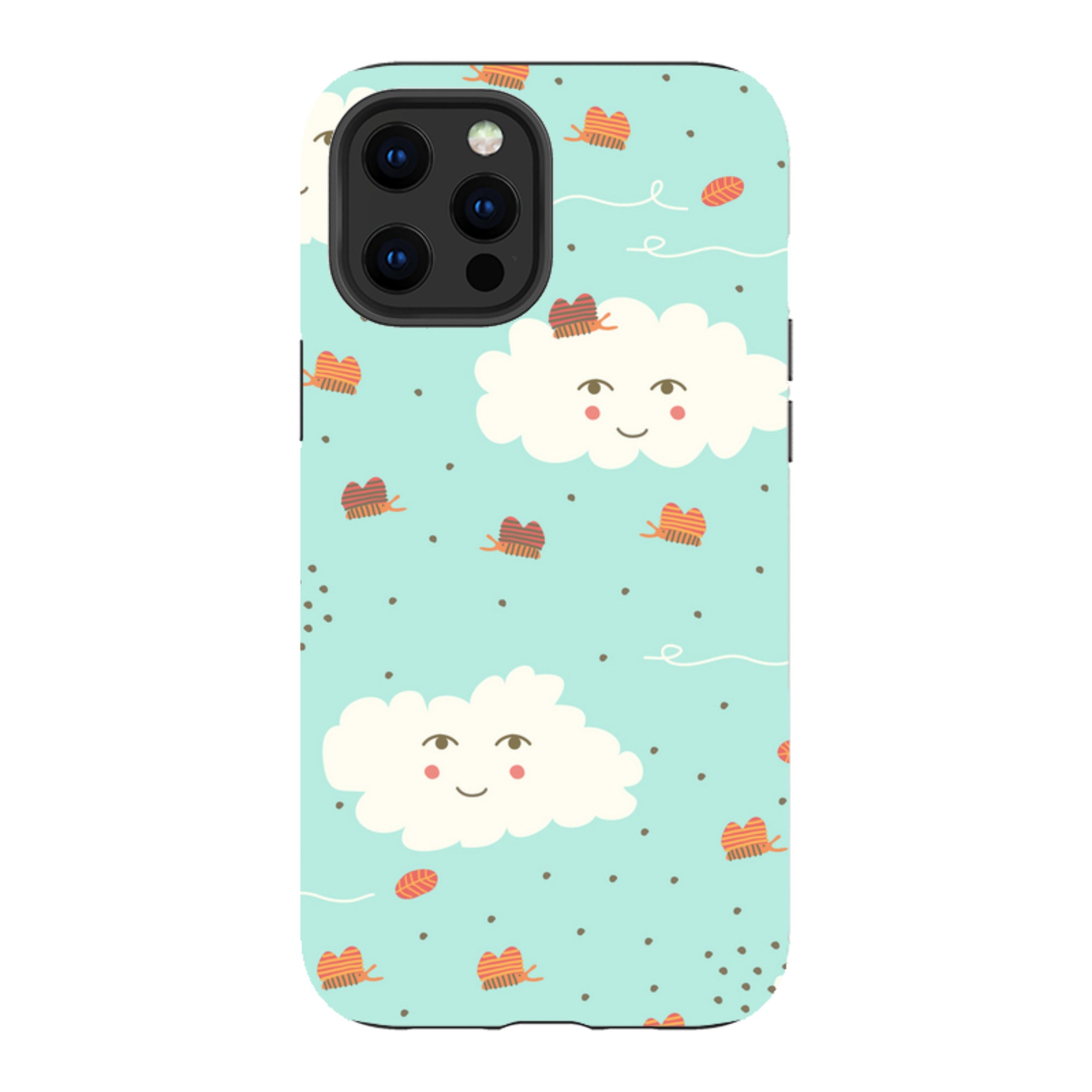 iPhone Tough Case - Clouds By Gabriela Larios