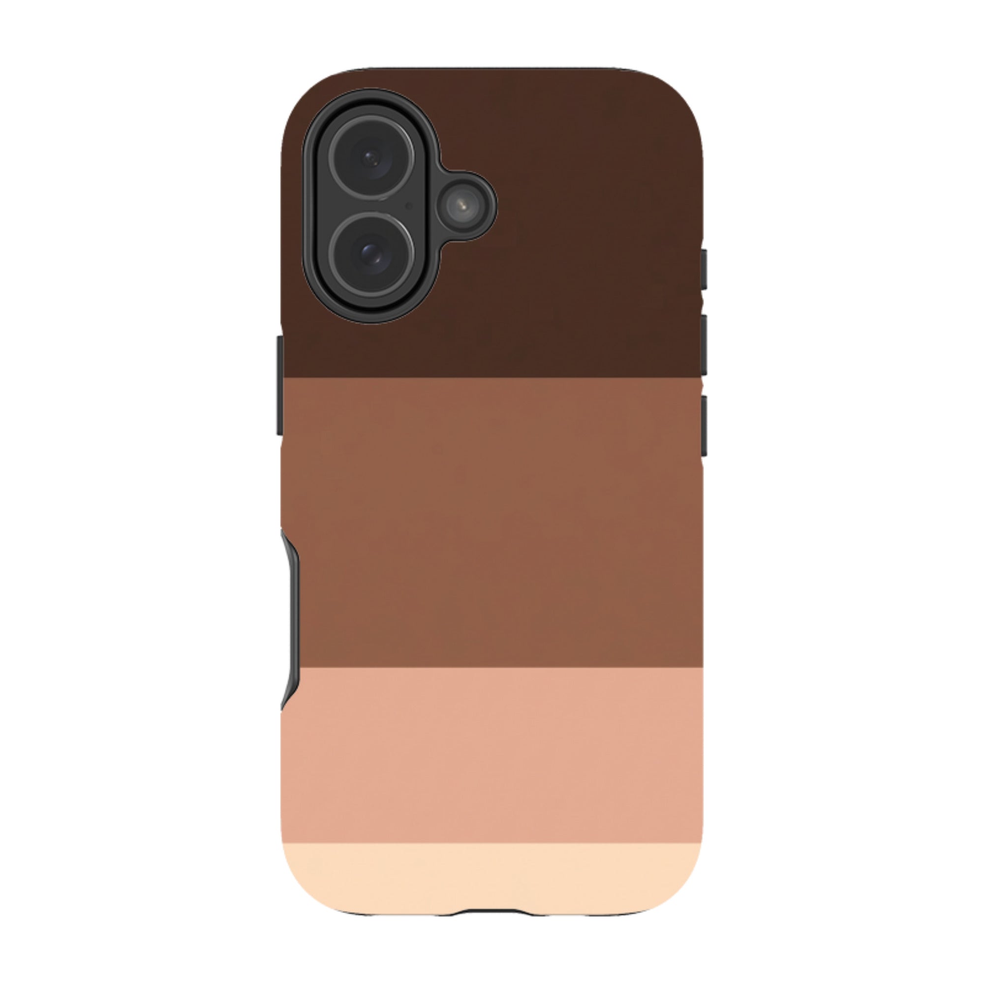 iPhone Tough Case - Brown Gradient
