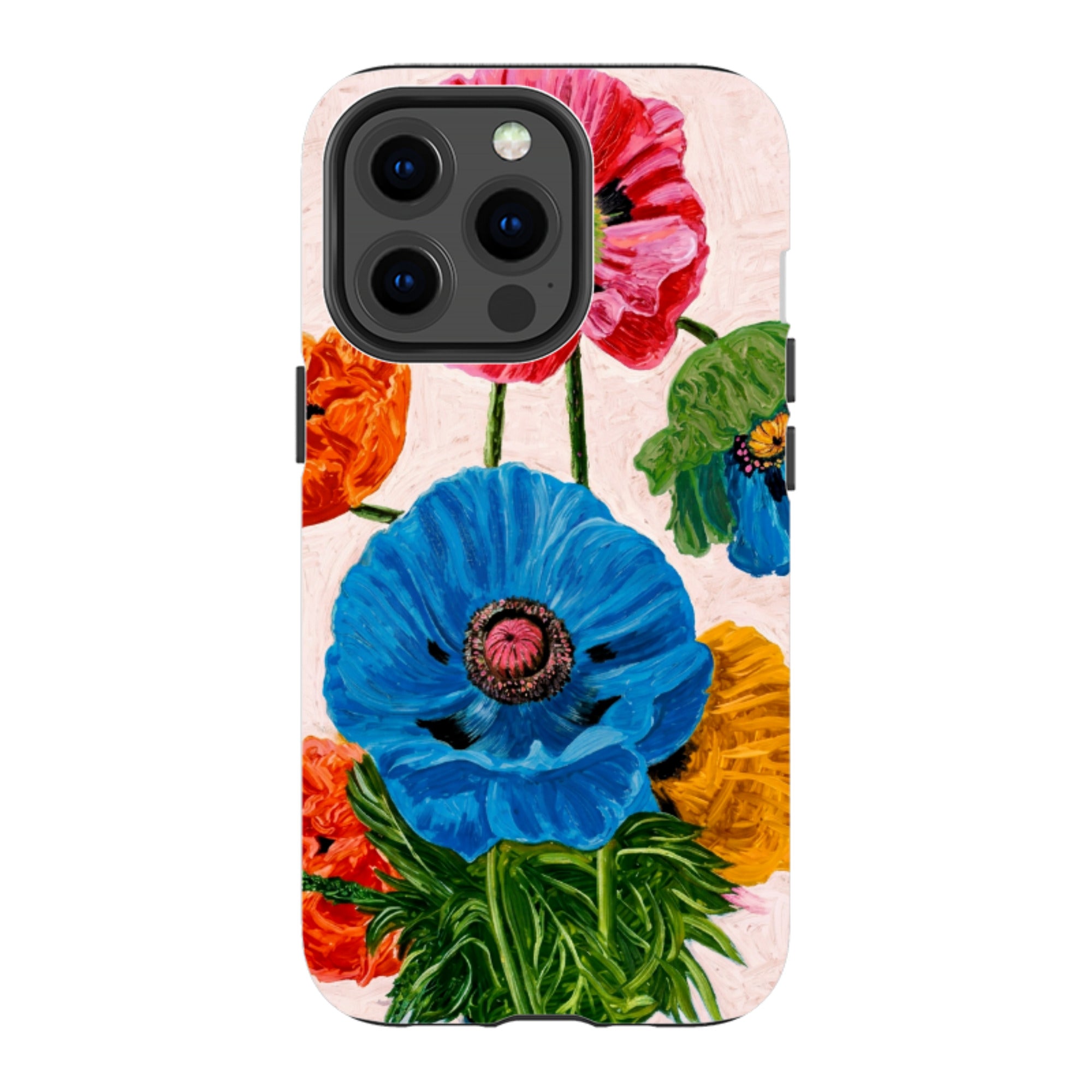 iPhone Tough Case - Kisling Poppy Pink