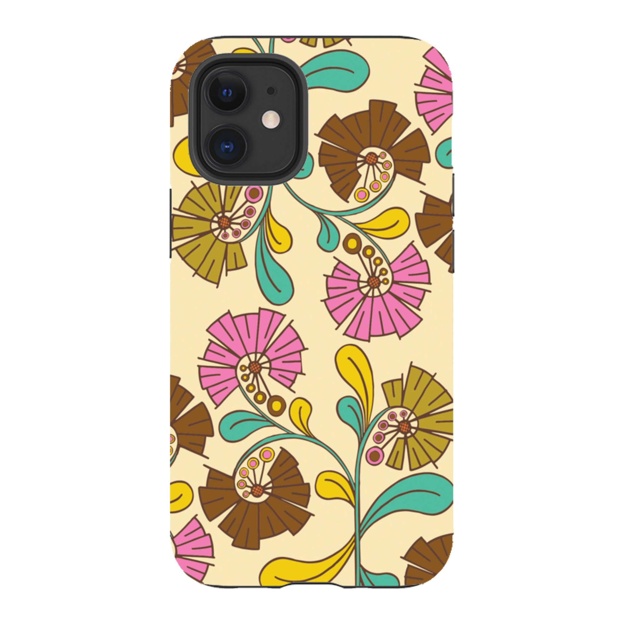 iPhone Tough Case - Fan Flower By Amelia Bowman
