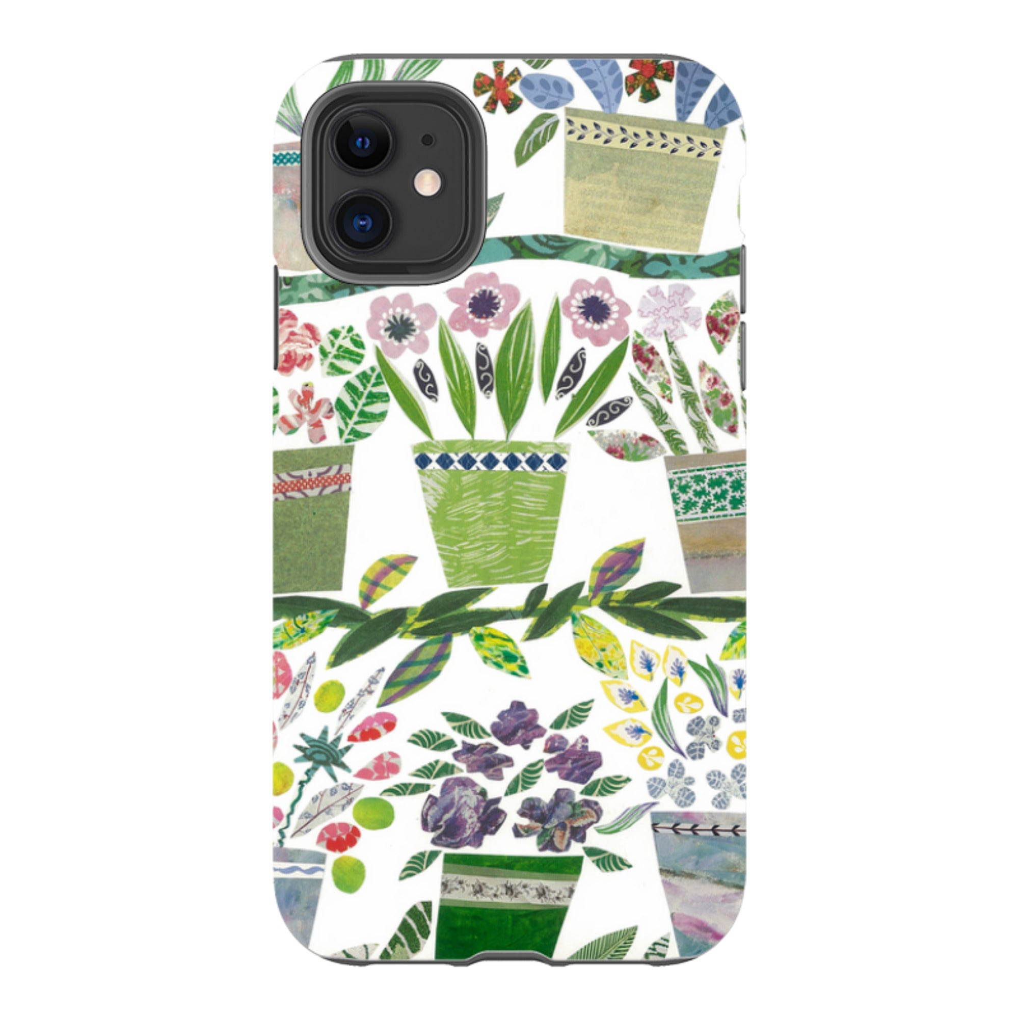 iPhone Tough Case - Flowerpots By Jane Robbins