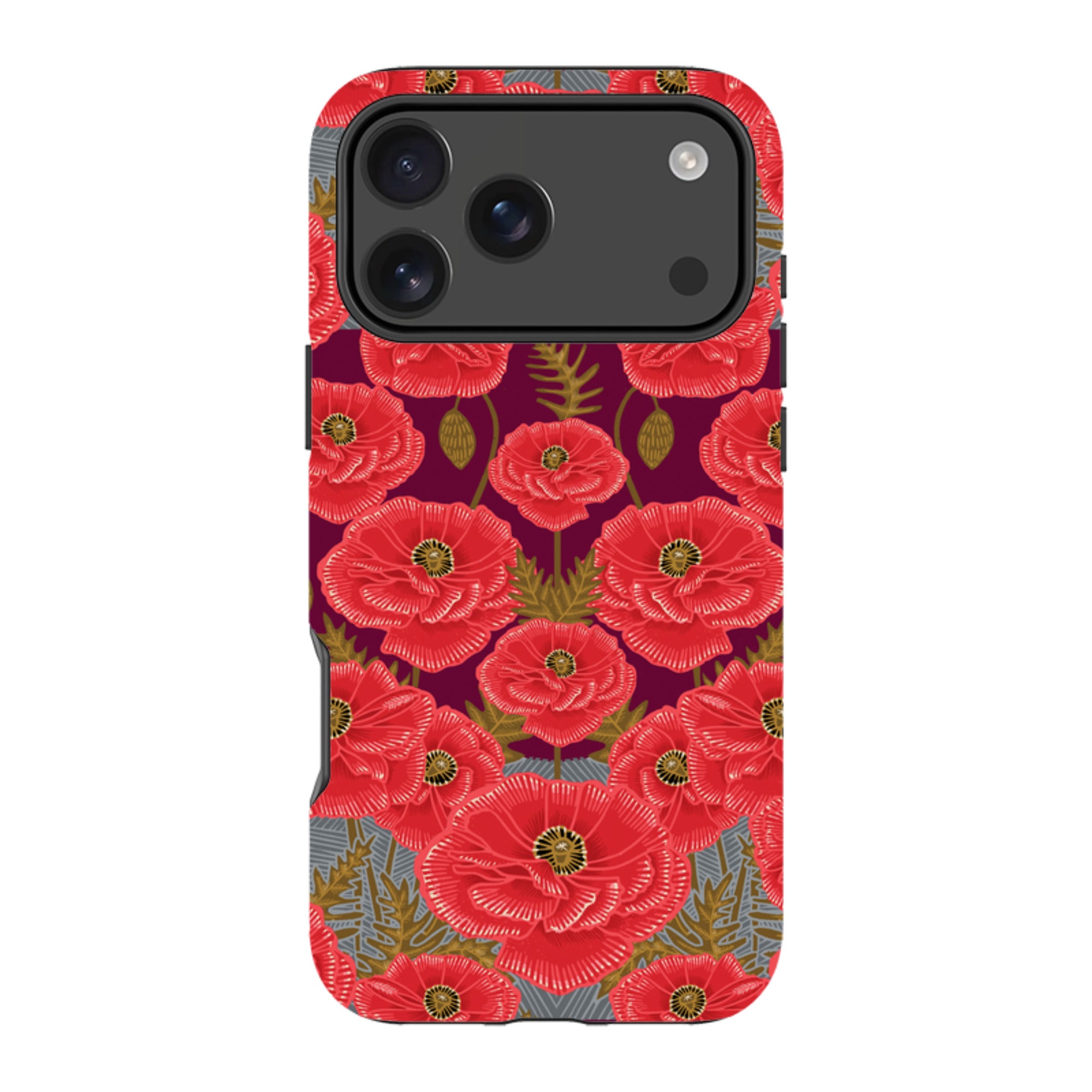 iPhone Case - Poppy Red By Kate Heiss