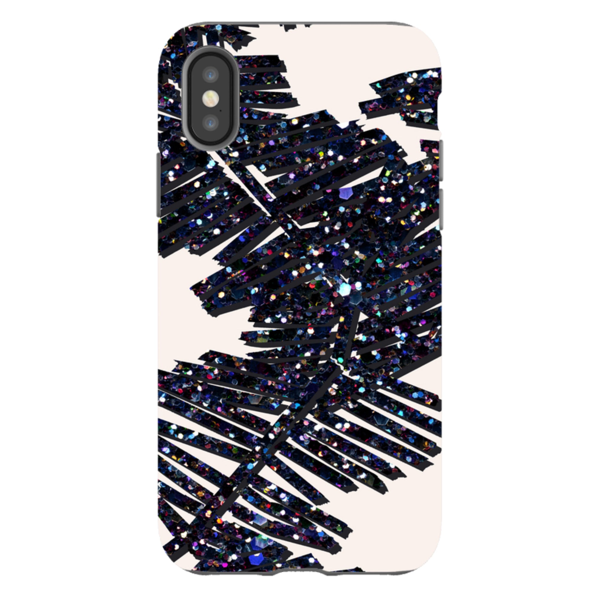 iPhone Tough Case - Night Palm By Kitty Joseph
