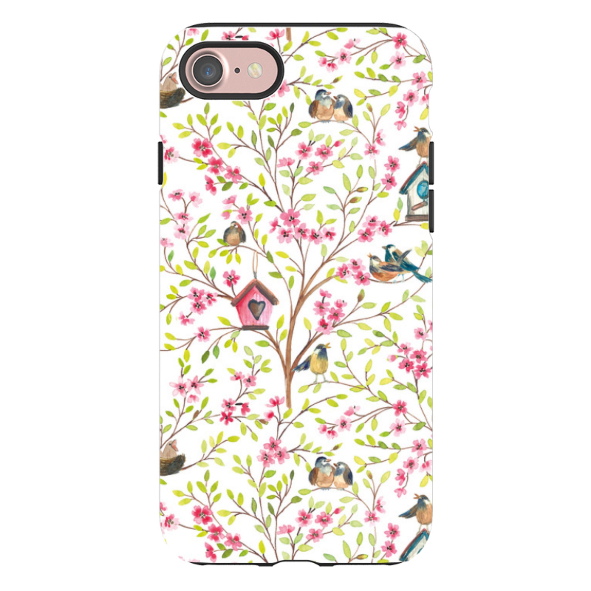 iPhone Tough Case - Spring Pattern By Elisabeth Haager