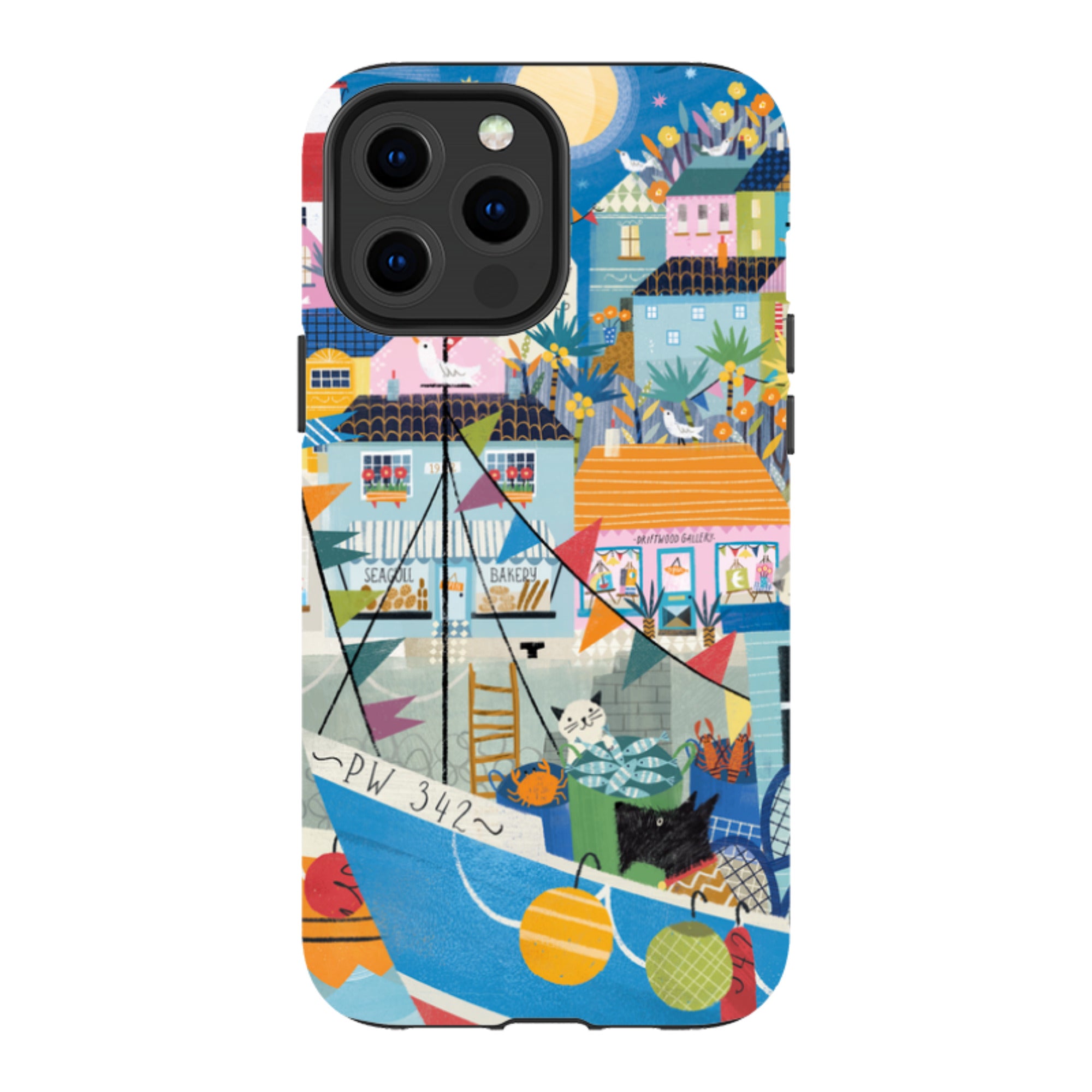 iPhone MagSafe Tough Case - Night Harbour 2 By Ali Brookes