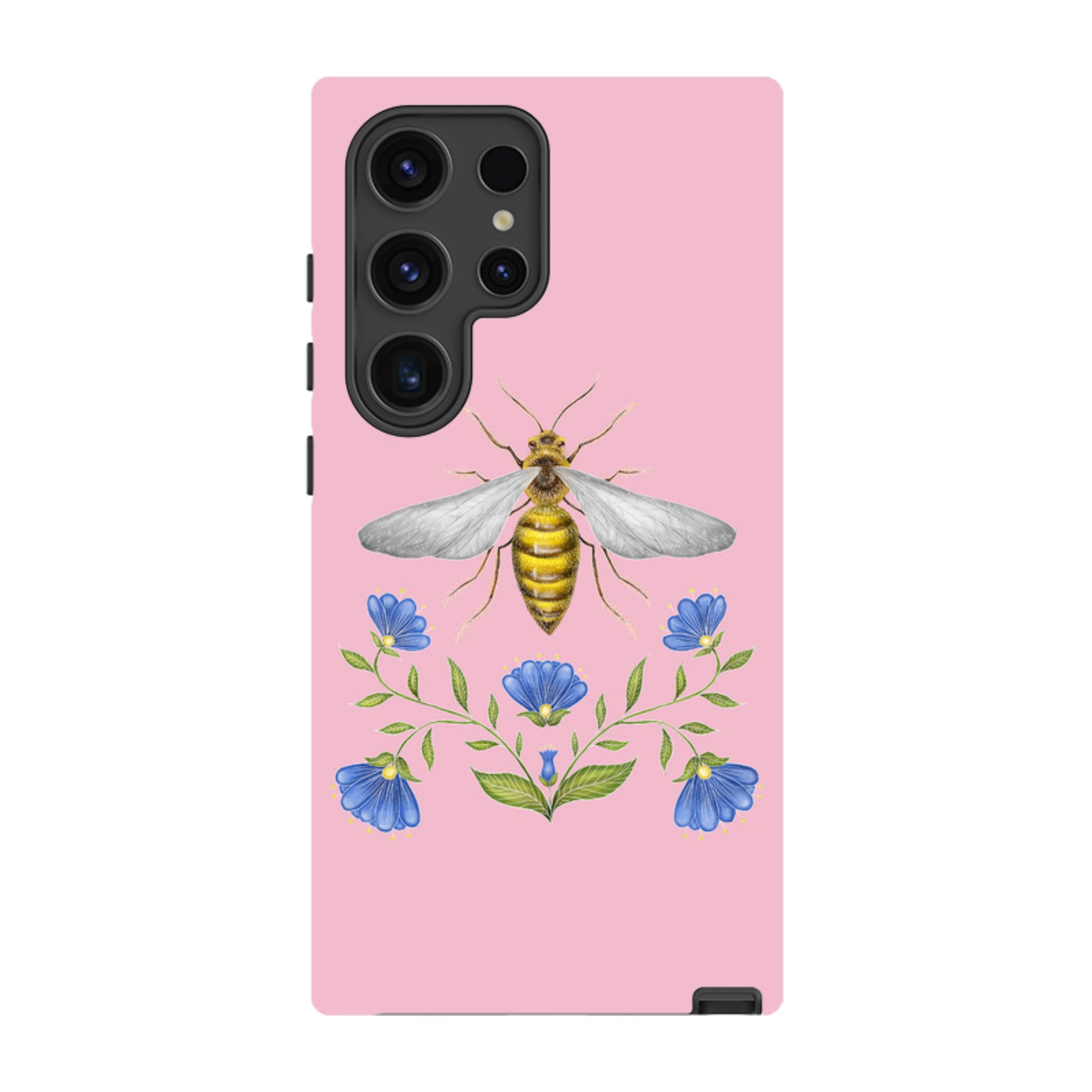 Samsung Tough Case - Wings Of Freedom Pink By Catherine Rowe