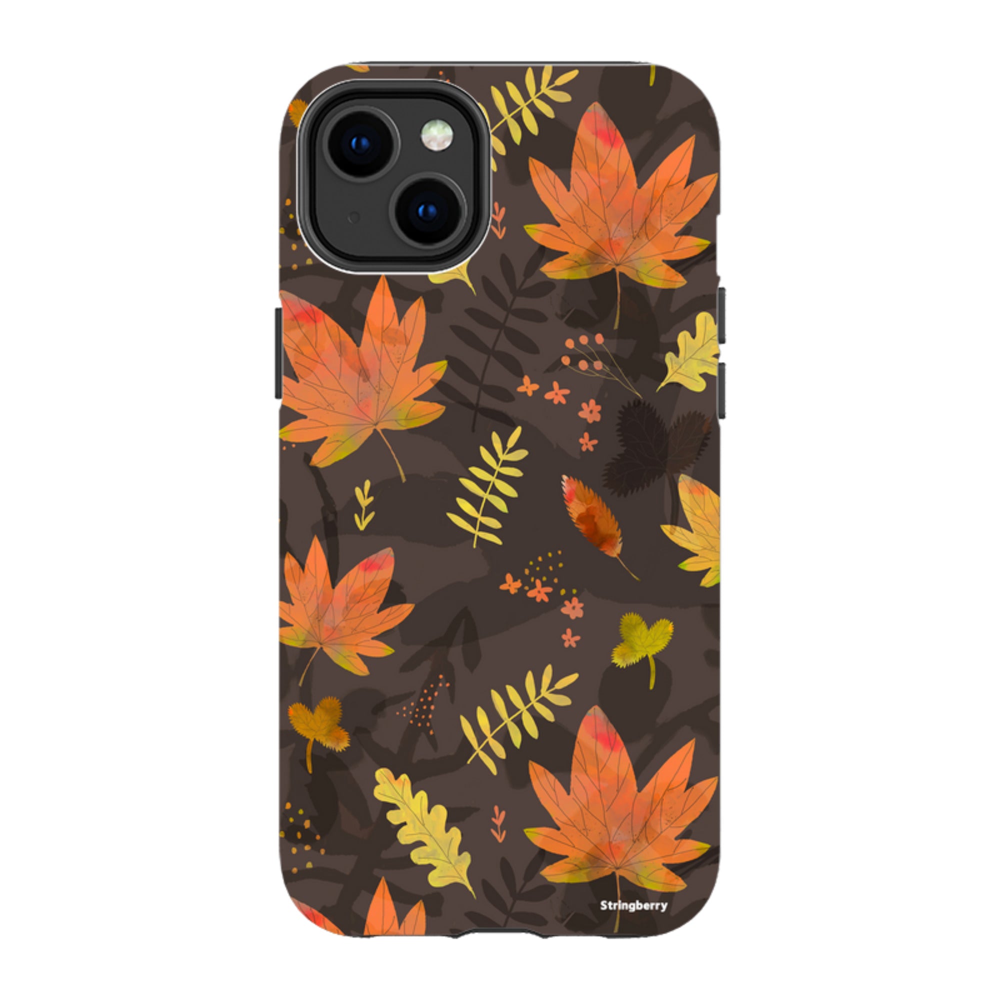 iPhone MagSafe Tough Case -  Autumn Leaves Yellow
