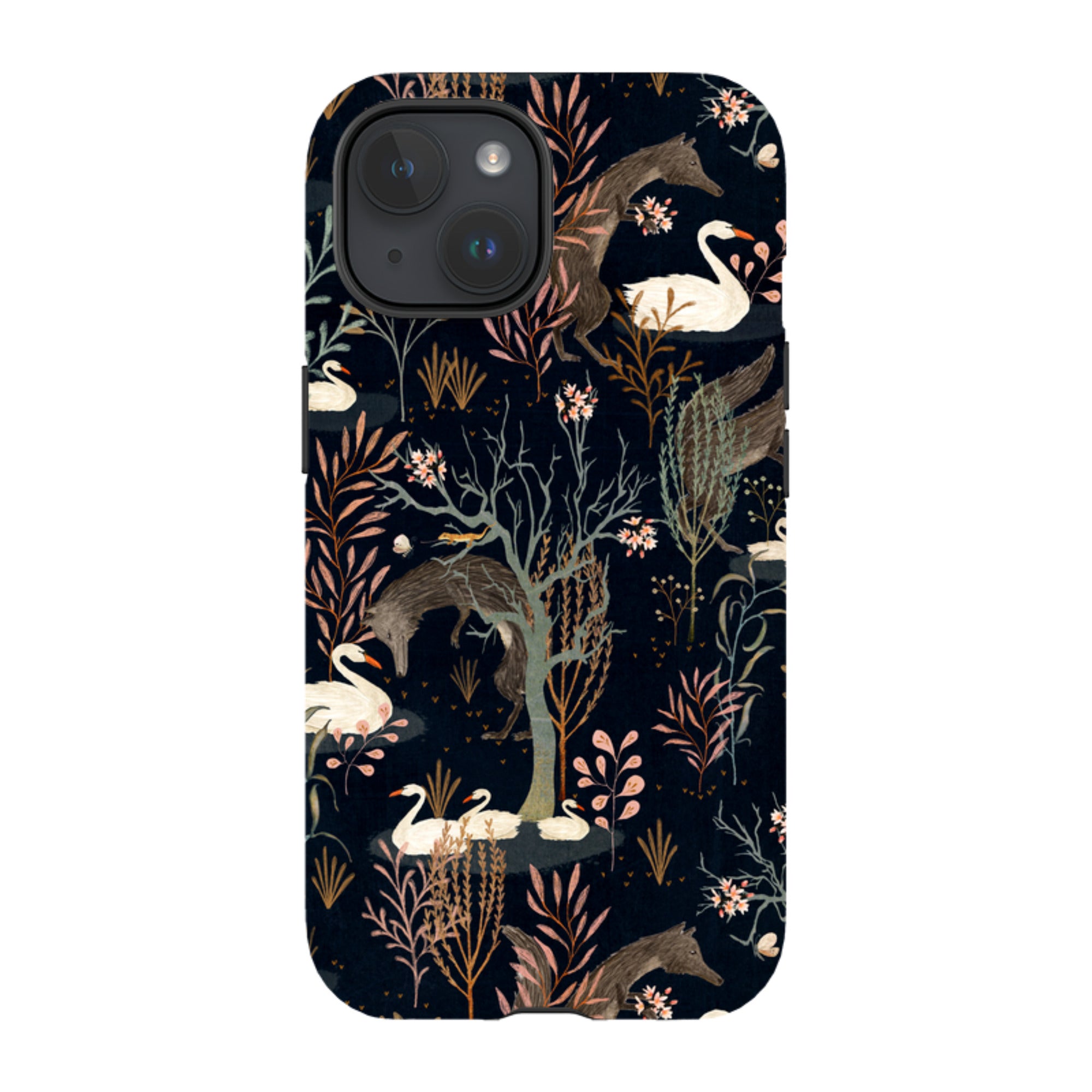 iPhone Tough Case - Black Forest By Katherine Quinn