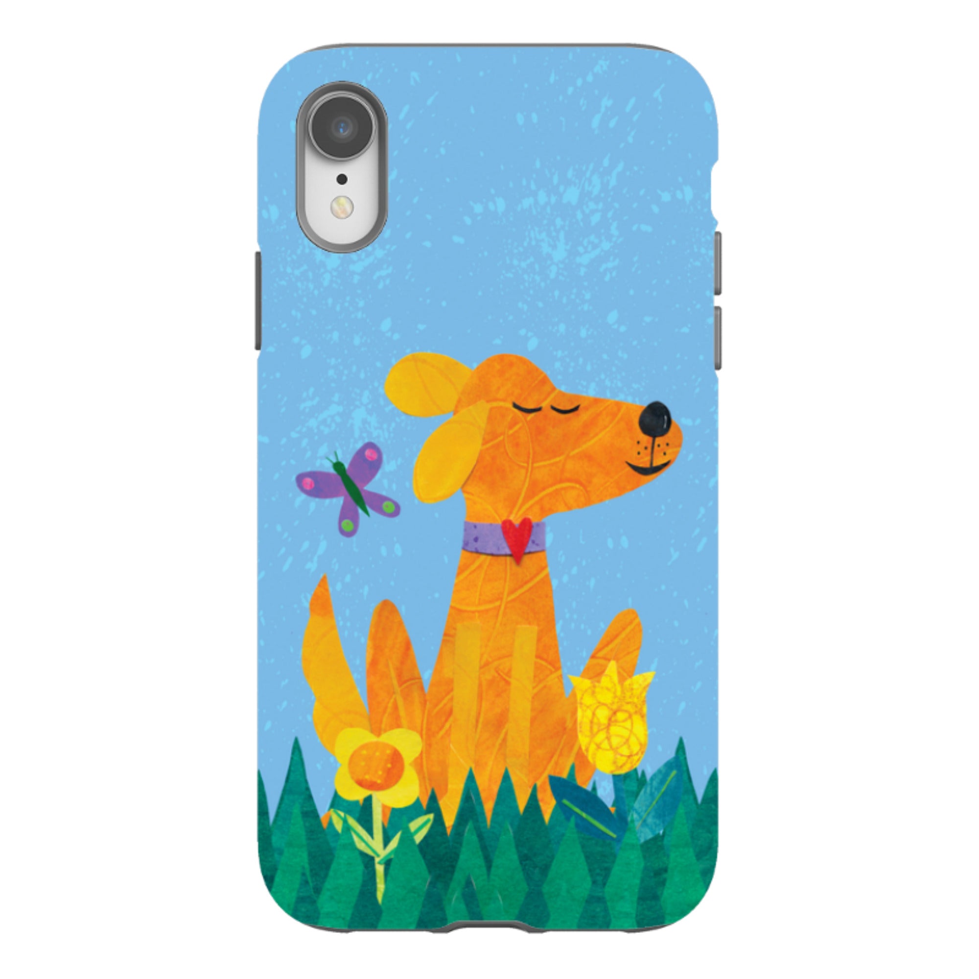 iPhone Tough Case - Pup in the grass By Tracey English