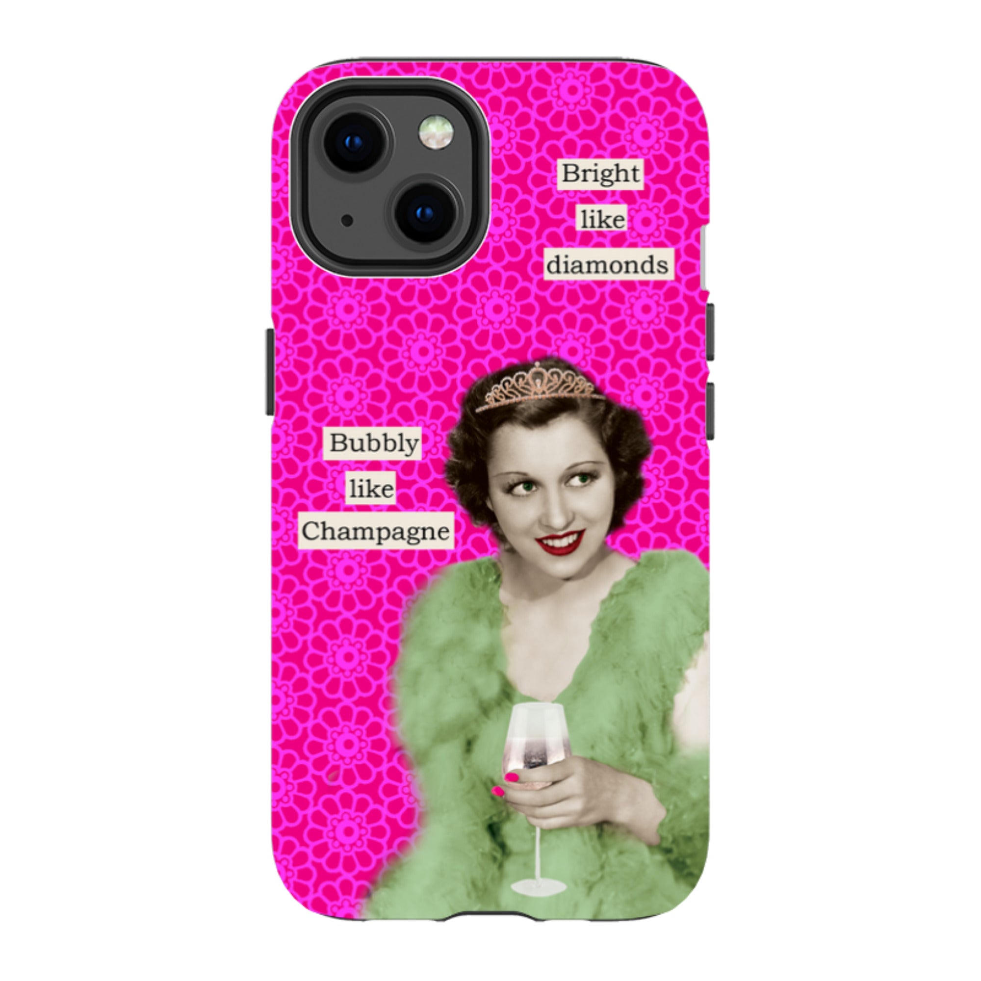 iPhone MagSafe Tough Case - Bright Like Diamonds By Clare Jordan
