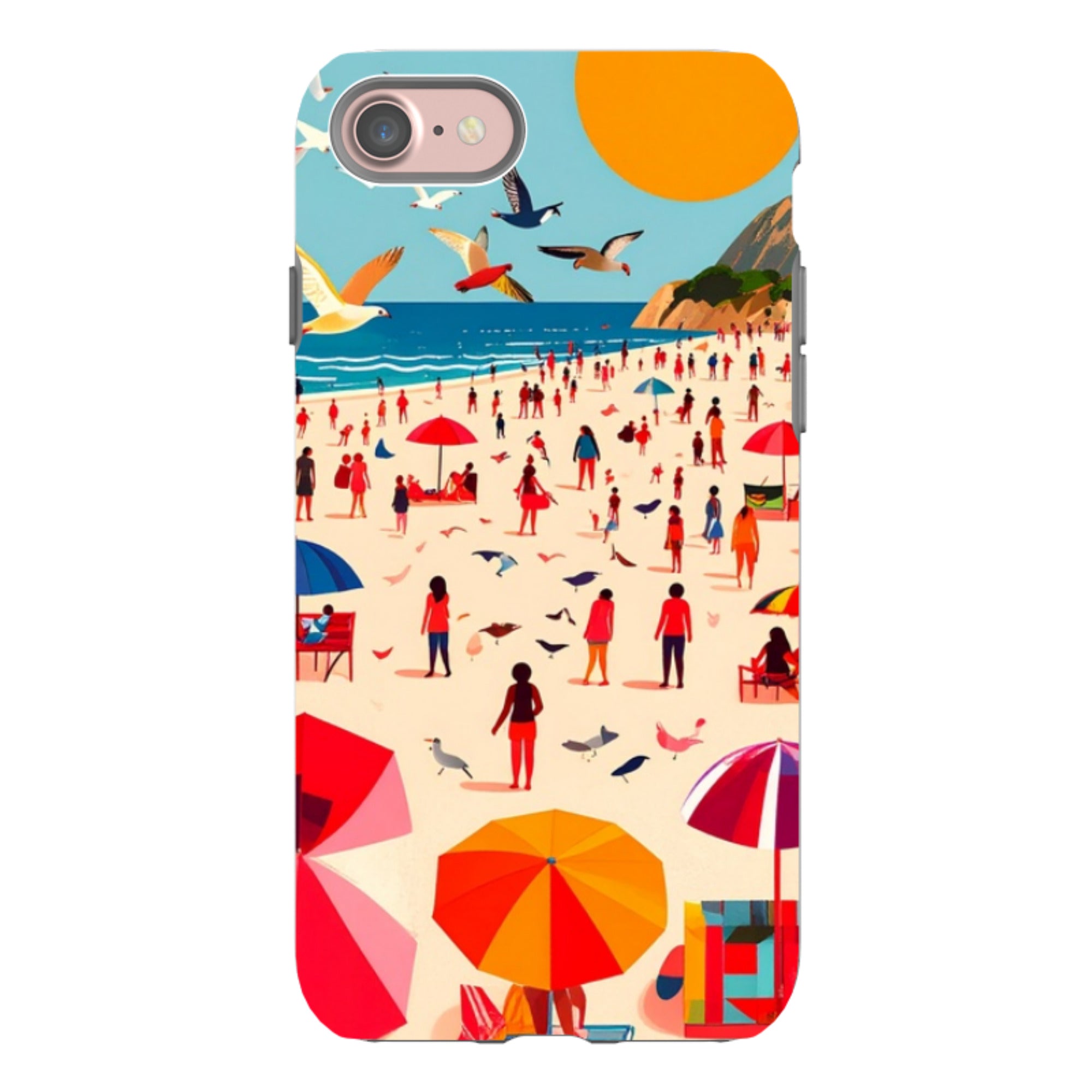 iPhone Tough Case - Mediterranean Beach Life