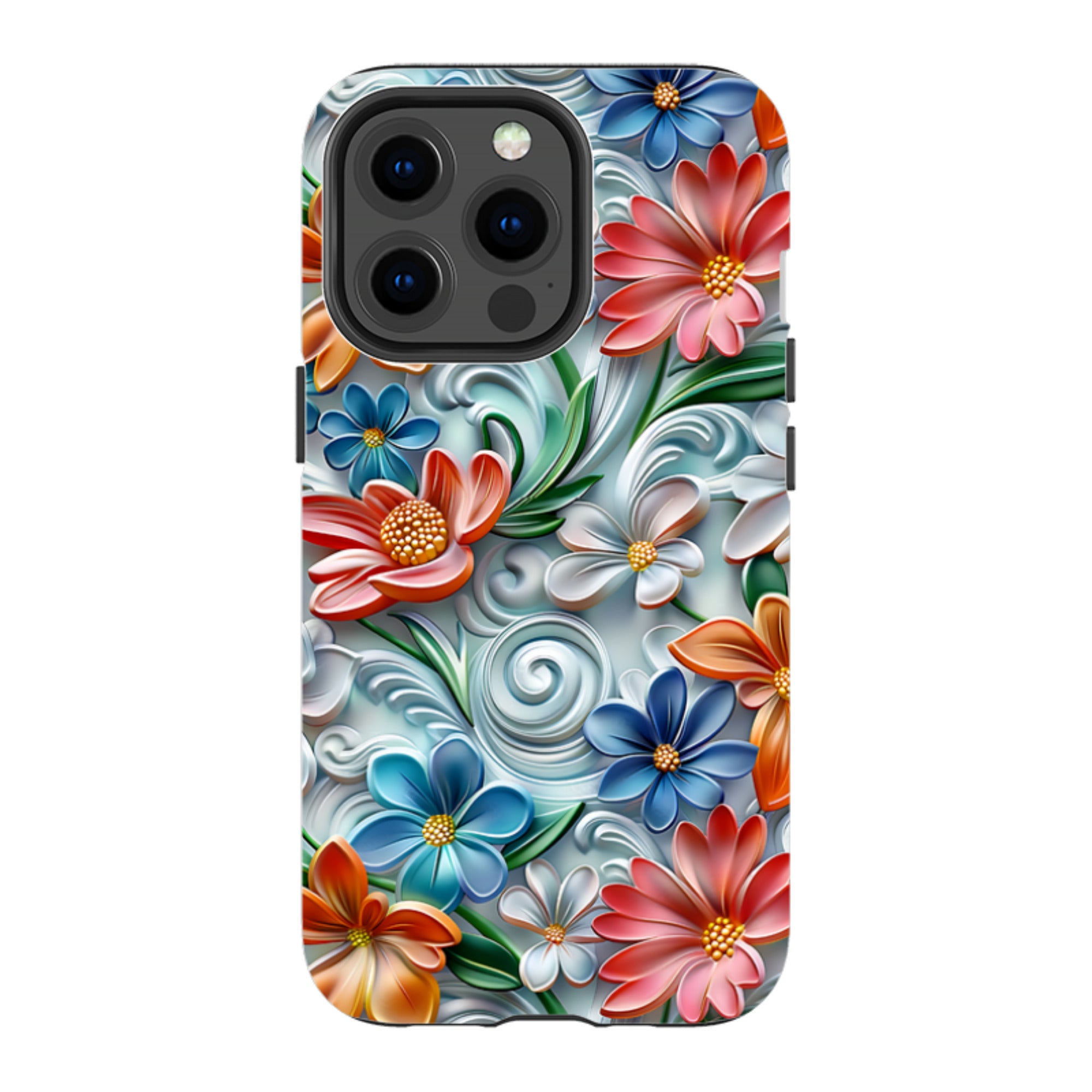 iPhone MagSafe Tough Case - Ivy Floral