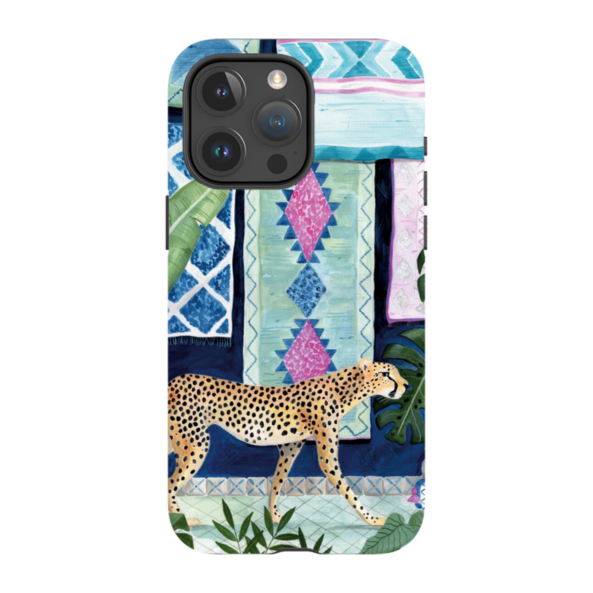 iPhone Tough Case - Morocco Cheetah By Bex Parkin