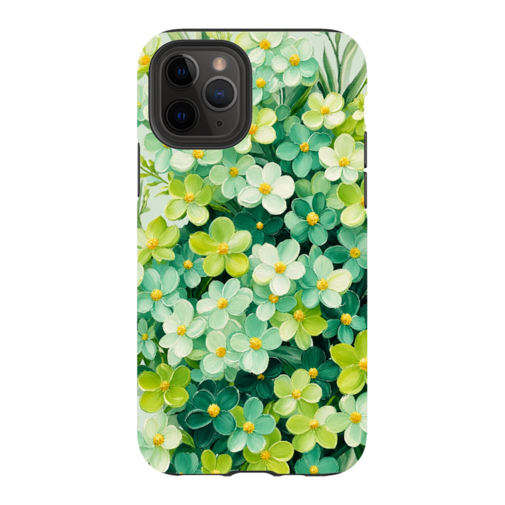 iPhone Tough Case - Sage Wildflower Floral