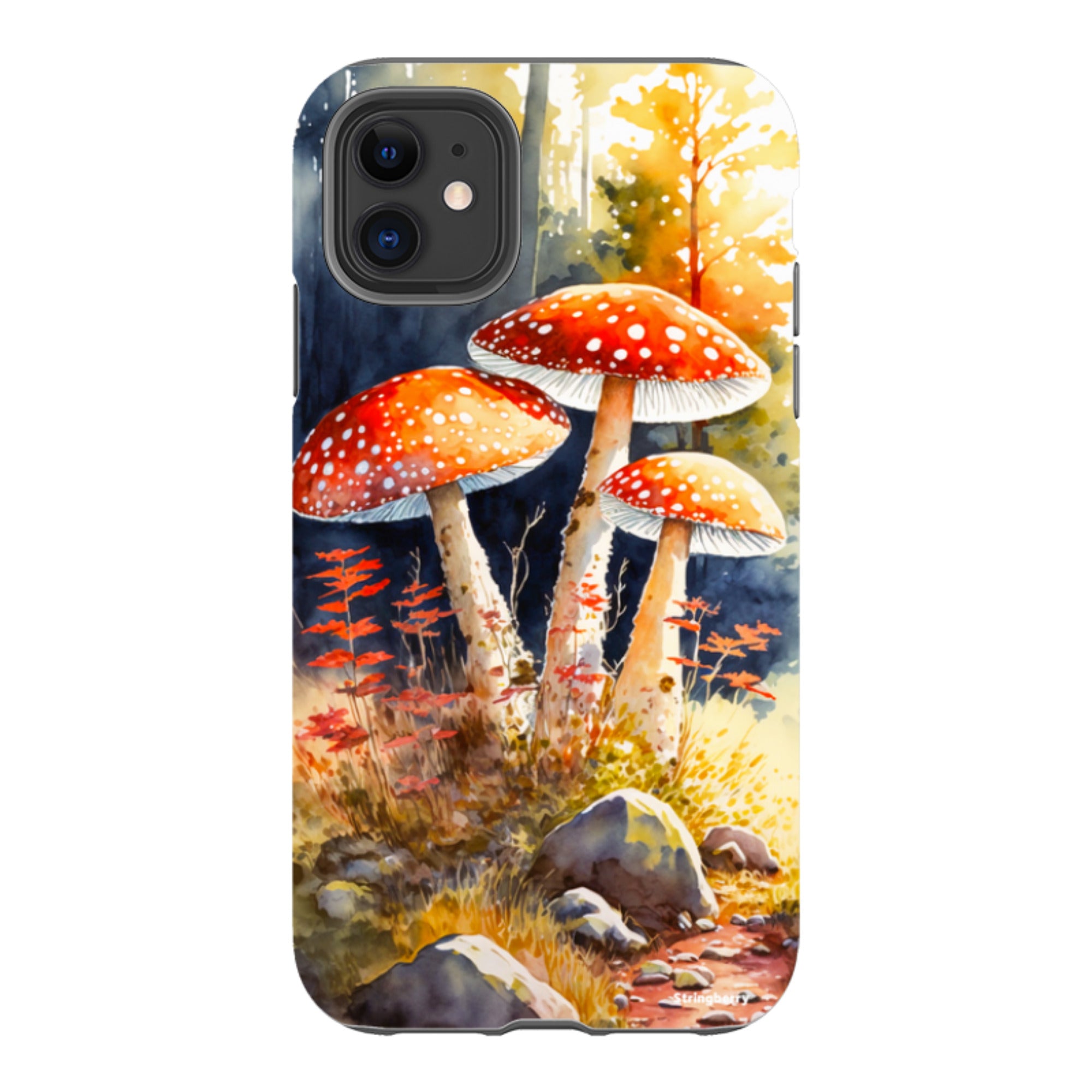 iPhone Tough Case - Mushroom Colour I