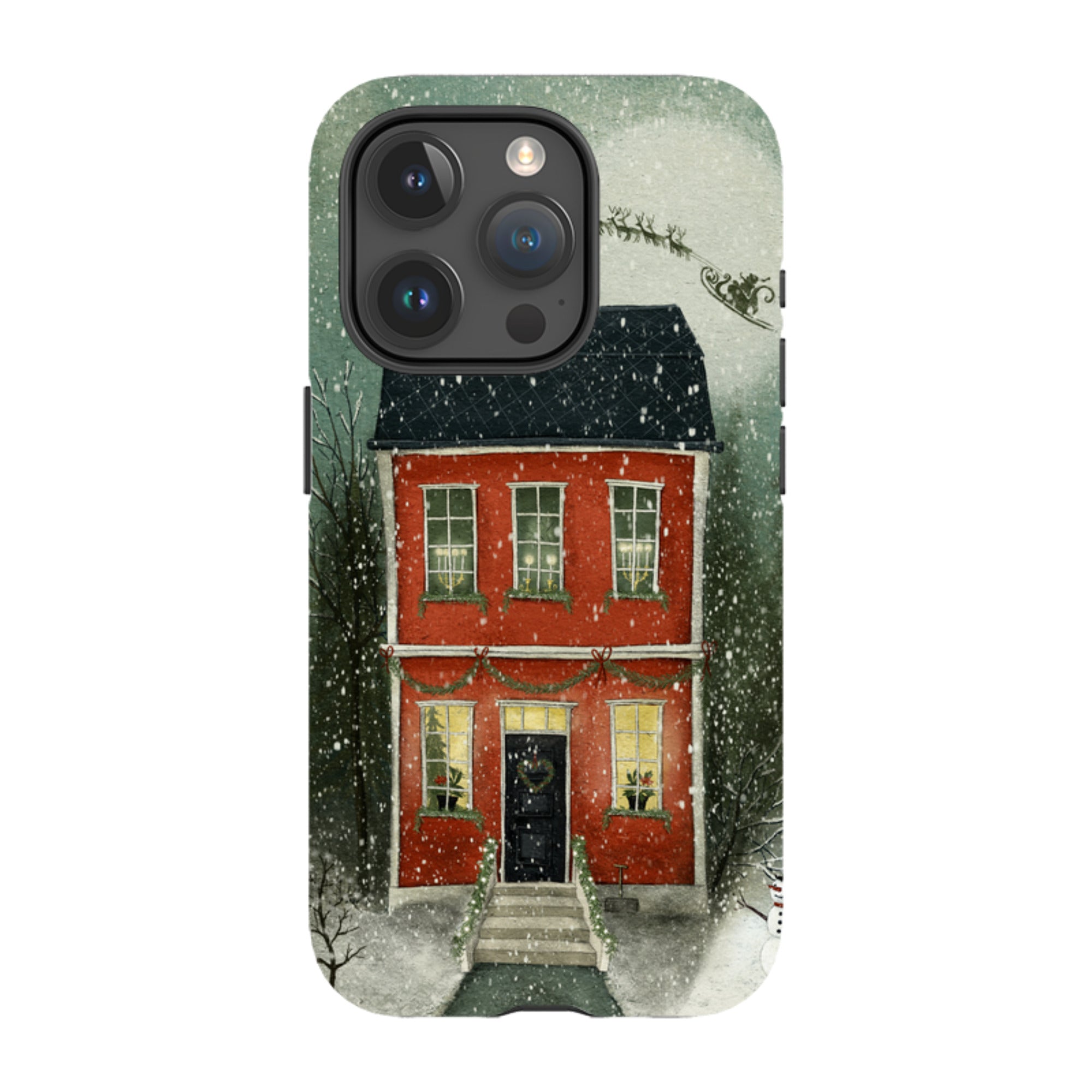 iPhone Tough Case - Night Before Christmas By Maja Lindberg