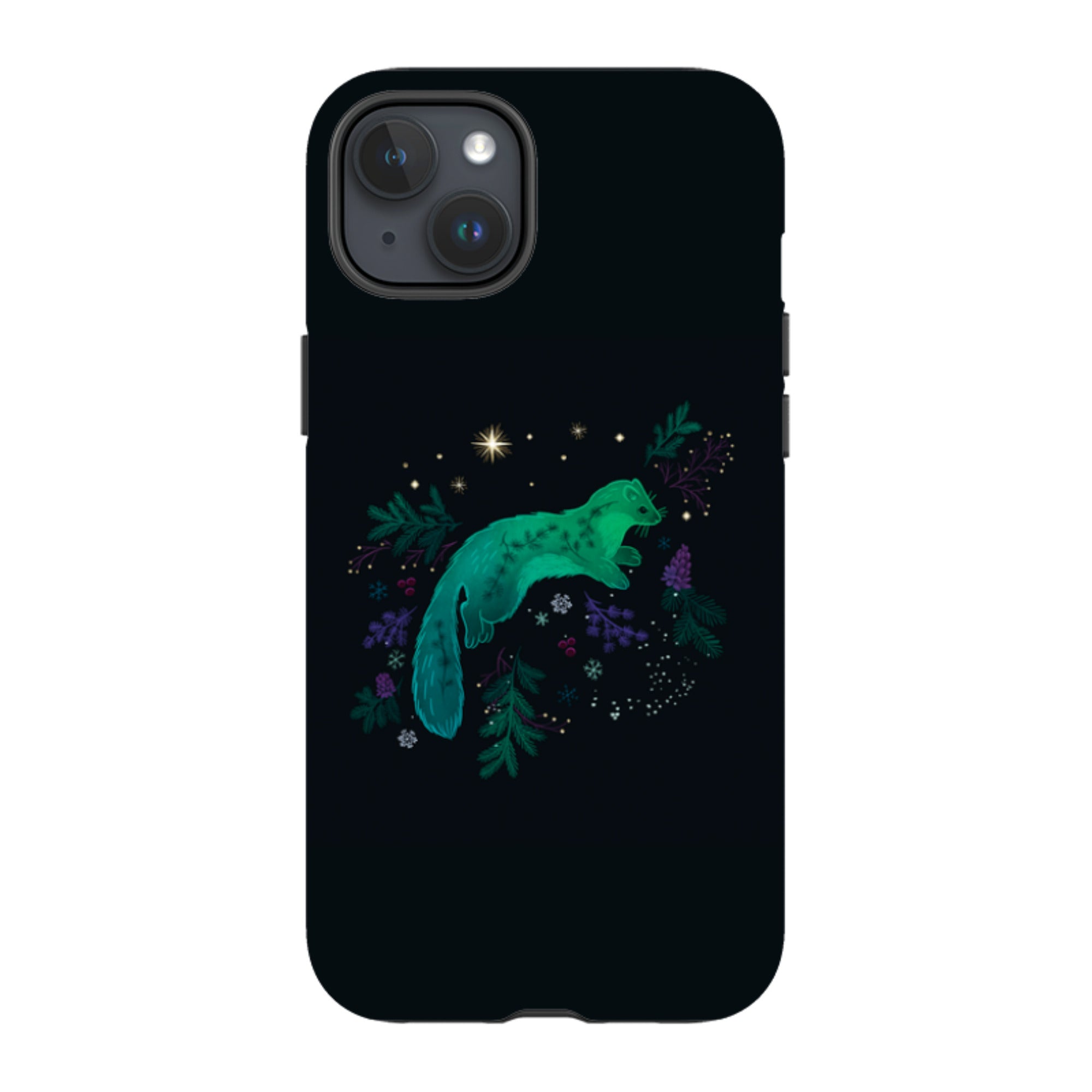 iPhone Tough Case - Pine Marten By Anna Stead