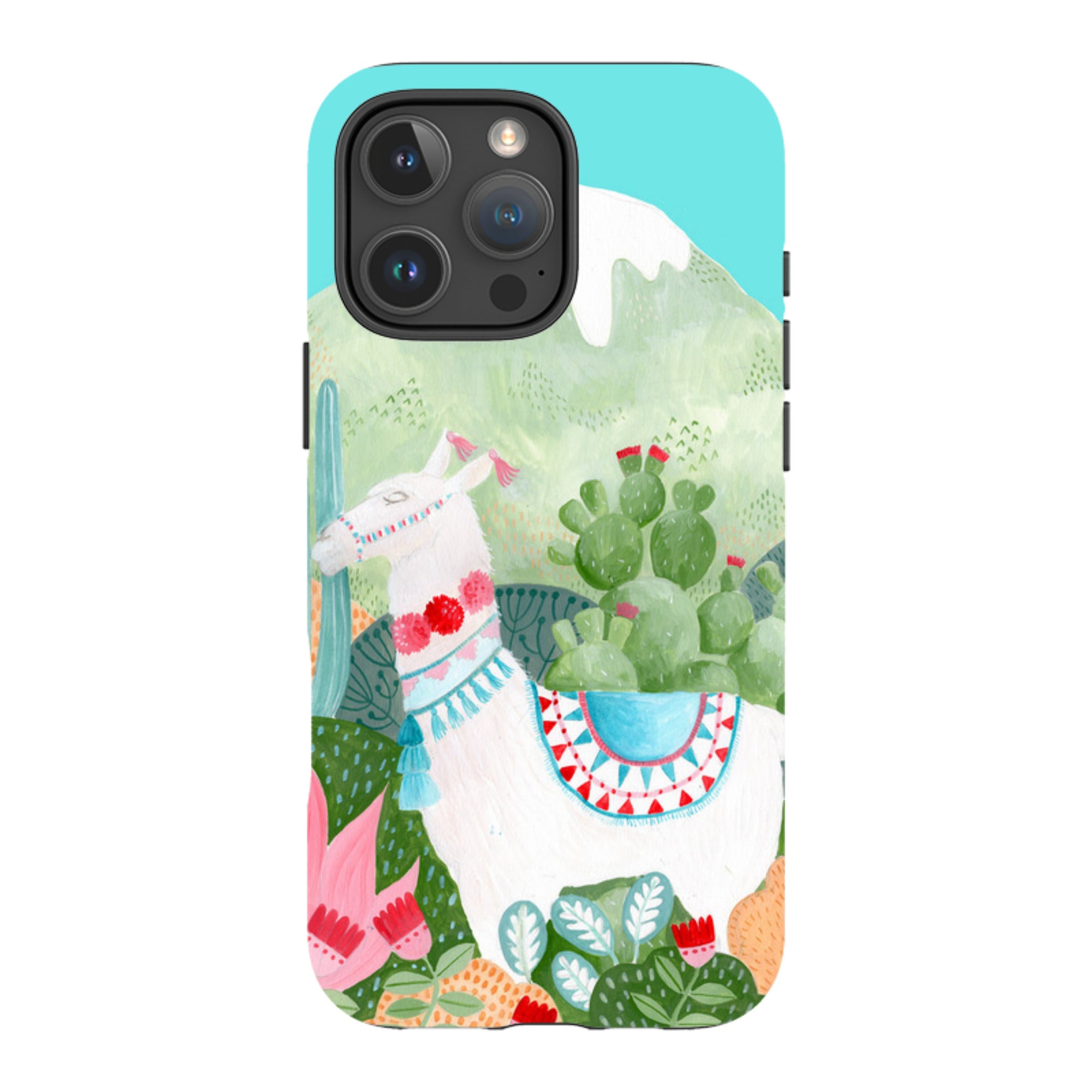 iPhone MagSafe Tough Case - Llama By Bex Parkin