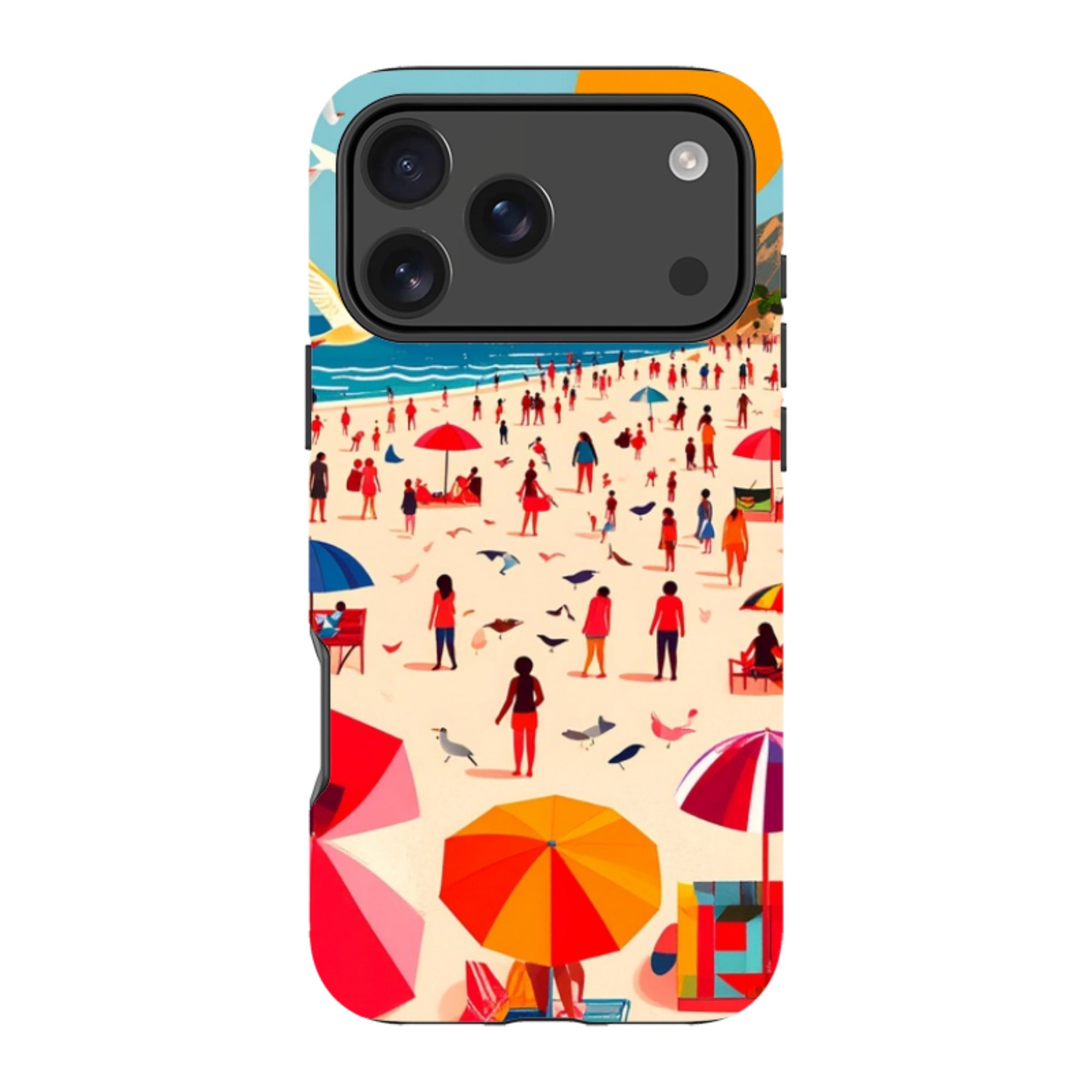 iPhone MagSafe Tough Case - Mediterranean Beach Life
